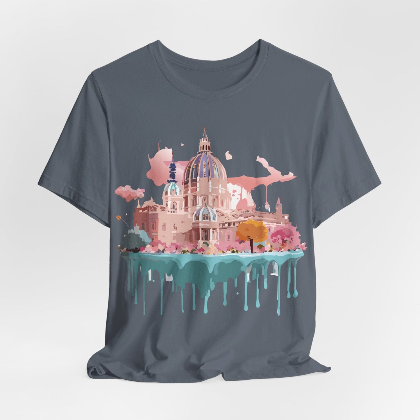 Vienna Tourist Graphic Tee Unisex Jersey Short Sleeve Vintage Inspired Artwork by Adelpha