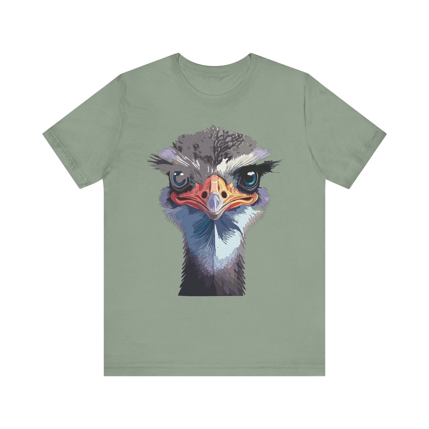 Unisex Animal Tee Shirt With Art Design Wild Animals Shirt Gildan Softstyle 64000