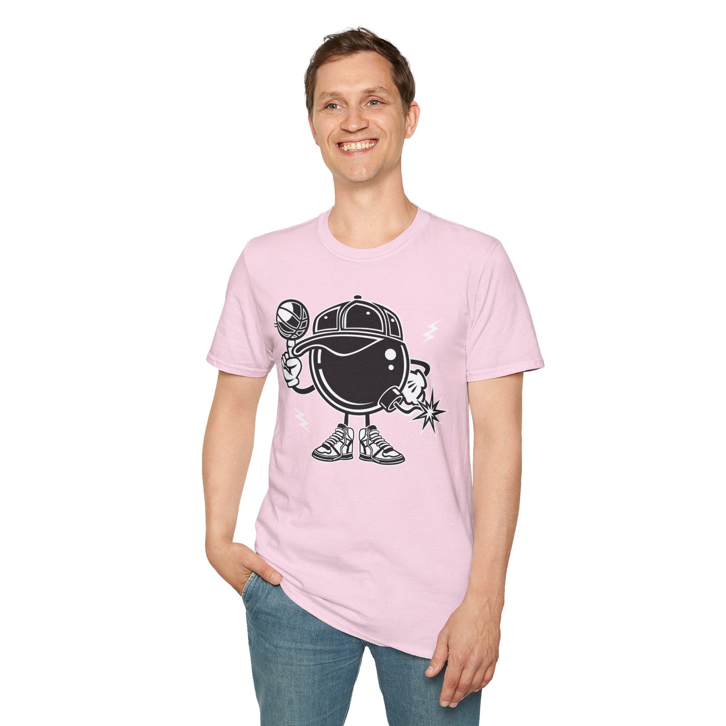 Cartoon Animation T Shirt Unisex Funny Tee Gildan Softstyle 100 Percent Cotton Comfort