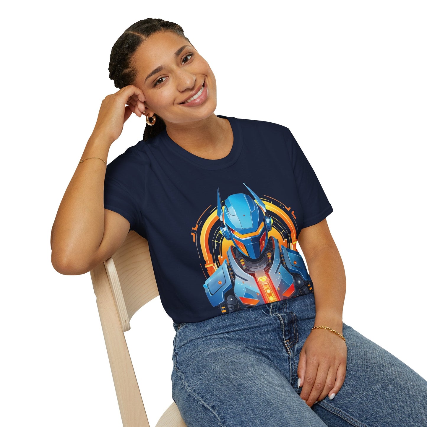Cyborg Tee Unisex Robot Shirt Terminator Shirt Softstyle 100 Percent Ring Spun Cotton