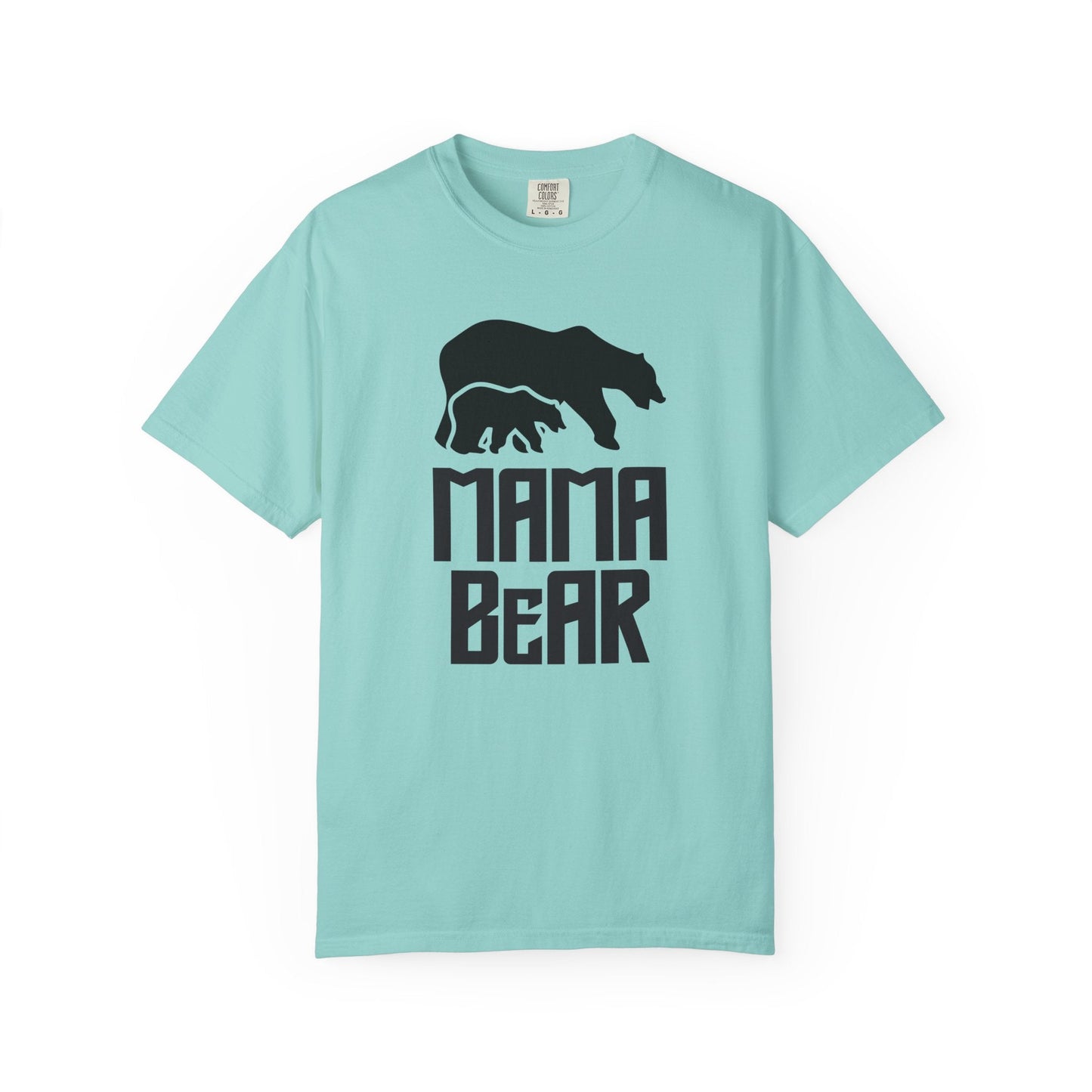 Mama Bear Mom T-shirt Mother's Day Mama Tee Unisex Comfort Colors Garment-Dyed Cotton h12