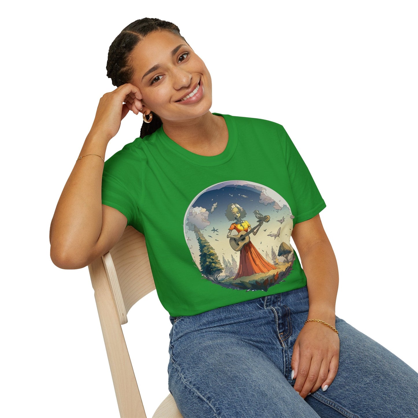 Womens T Shirts Ladies Graphic Tees Art Design Shirt Gildan Softstyle Tee Collection