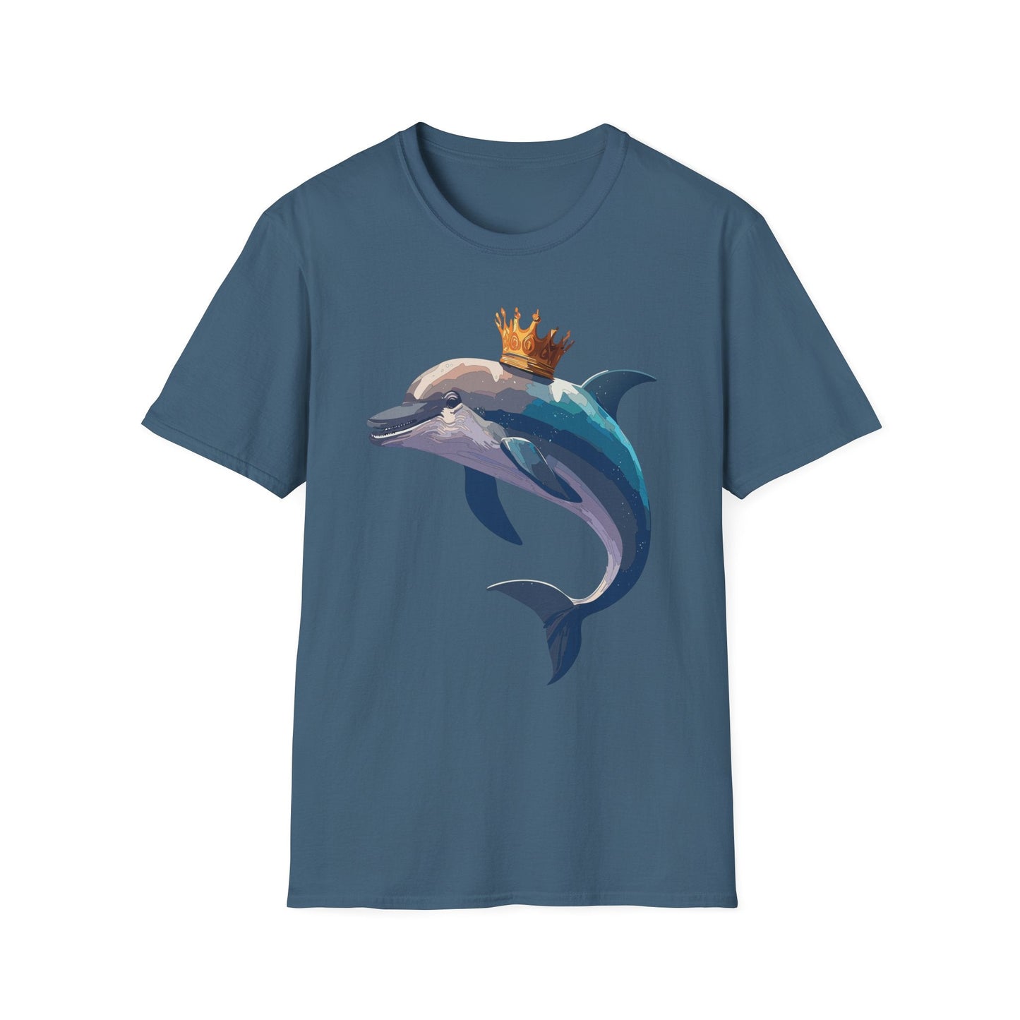 Dolphin Shirts Unisex Gildan Softstyle 64000 100 Percent Cotton Tee For Animal Lovers