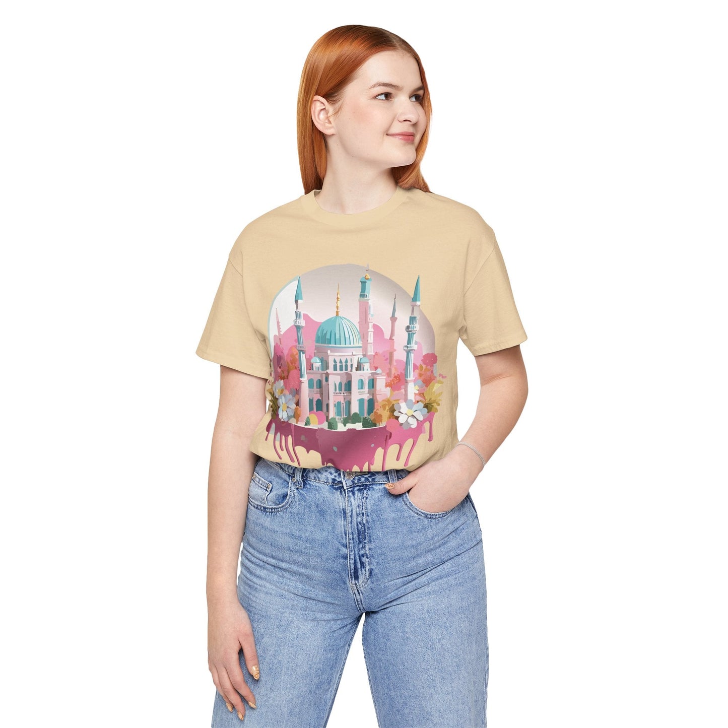 Istanbul Tourist Shirt Unisex Short Sleeve Graphic Tee Vintage Inspired Art Adelpha
