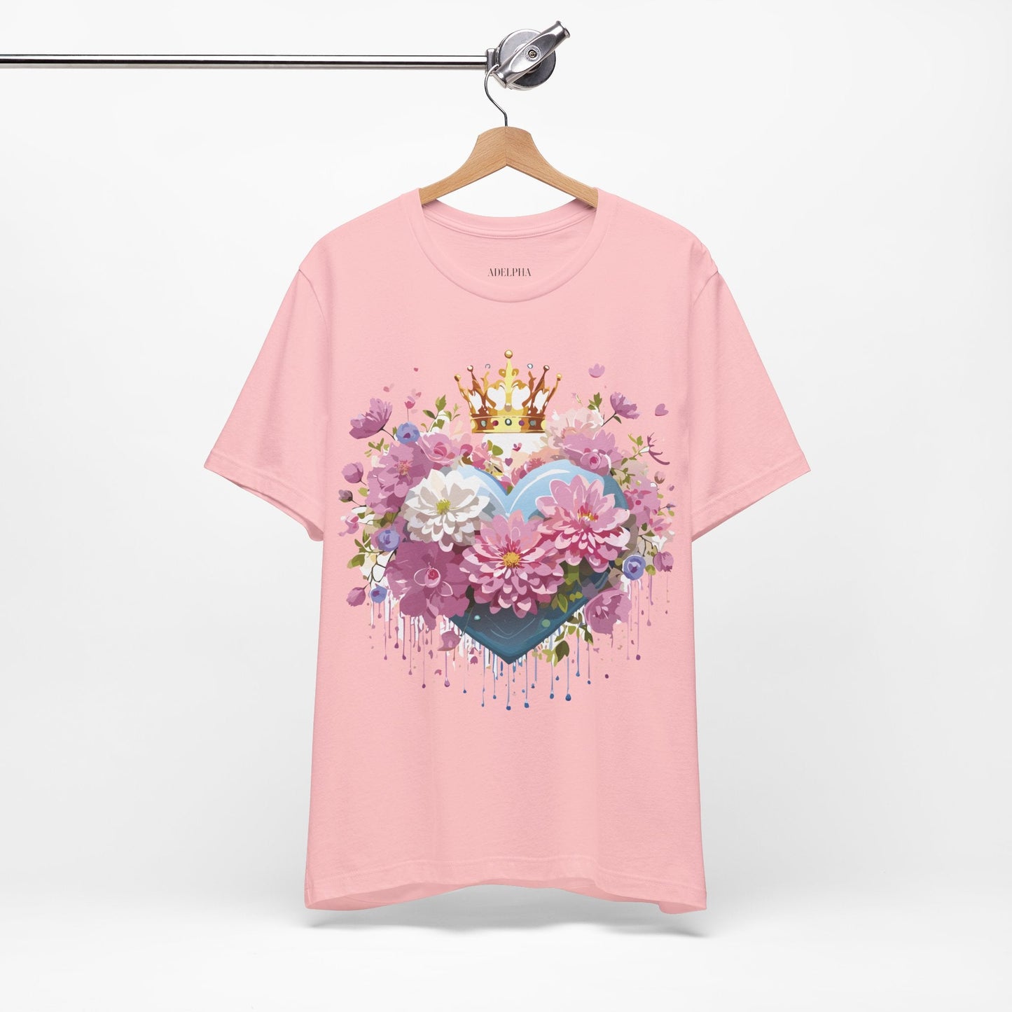 Valentine Shirts Unisex Graphic T Shirt From Adelpha Vintage Inspired Artwork Short Sleeve Tee