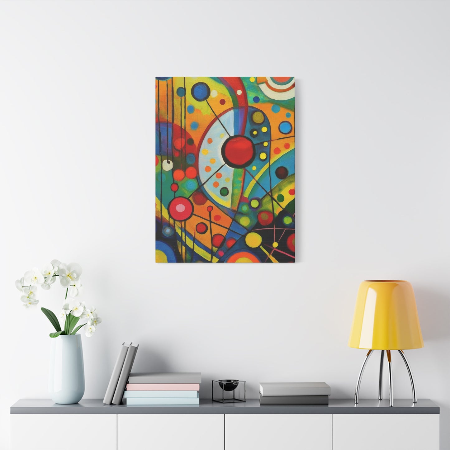 Abstract Oil Painting Print Canvas 20x24,20x30,24x30 24x32,24x36,30x40 32x48,36x48,40x60 Pine-Wood Inner Frame ABS-137