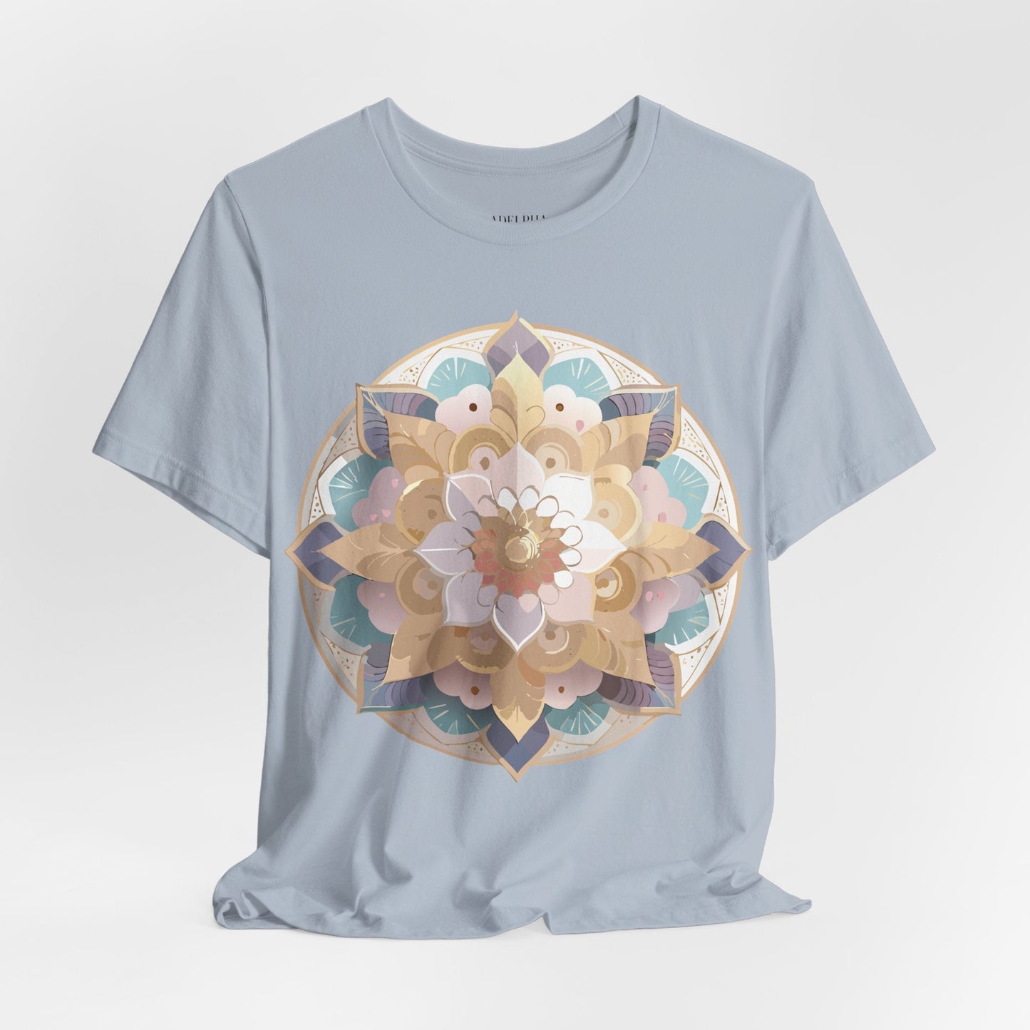 Mandala Graphic Tee Unisex Jersey Short Sleeve Adelpha Art Design Vintage Inspired Artwork