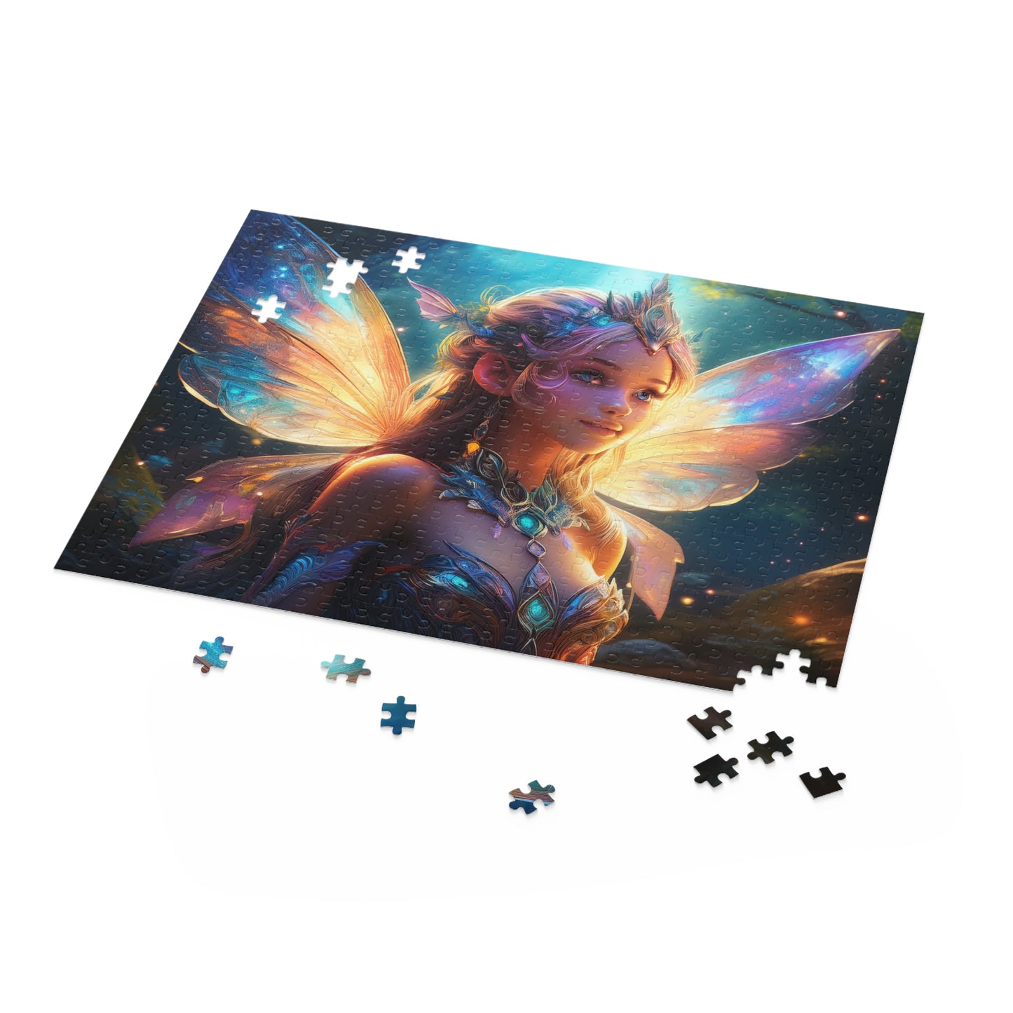 Fairy Puzzle 500-Chipboard Pieces in Box | Kids Puzzles Size: 16" x 20",  Ages 9+ and Family pn12