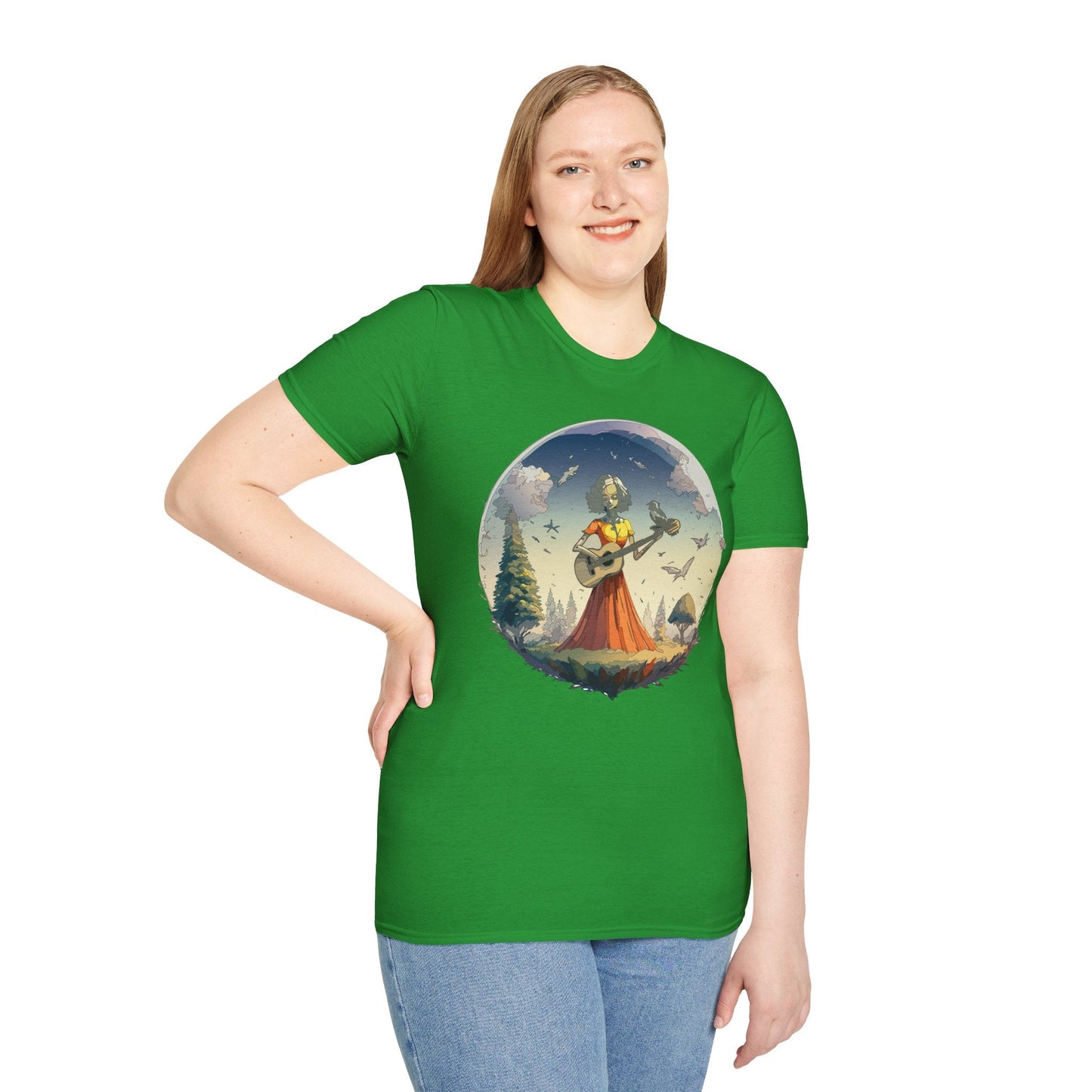 Womens T Shirts Ladies Graphic Tees Art Design Shirt Gildan Softstyle Tee Collection
