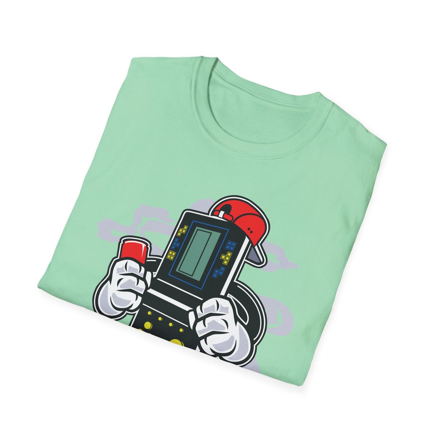 Cartoon T Shirt Animation Funny Unisex Softstyle 100 Percent Ring Spun Cotton Tee