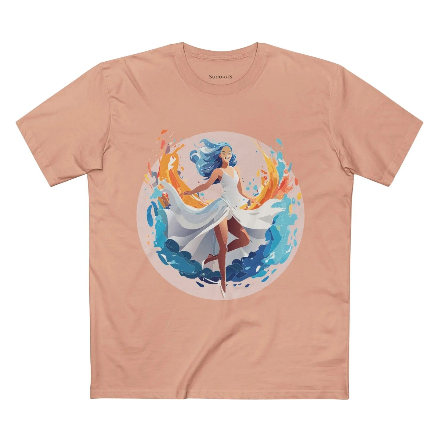 Dancer Graphic Unisex 100 Cotton Staple Tee 1
