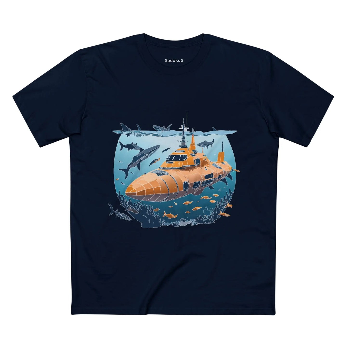 Ocean Coast Graphic Unisex 100 Cotton Staple Tee 21