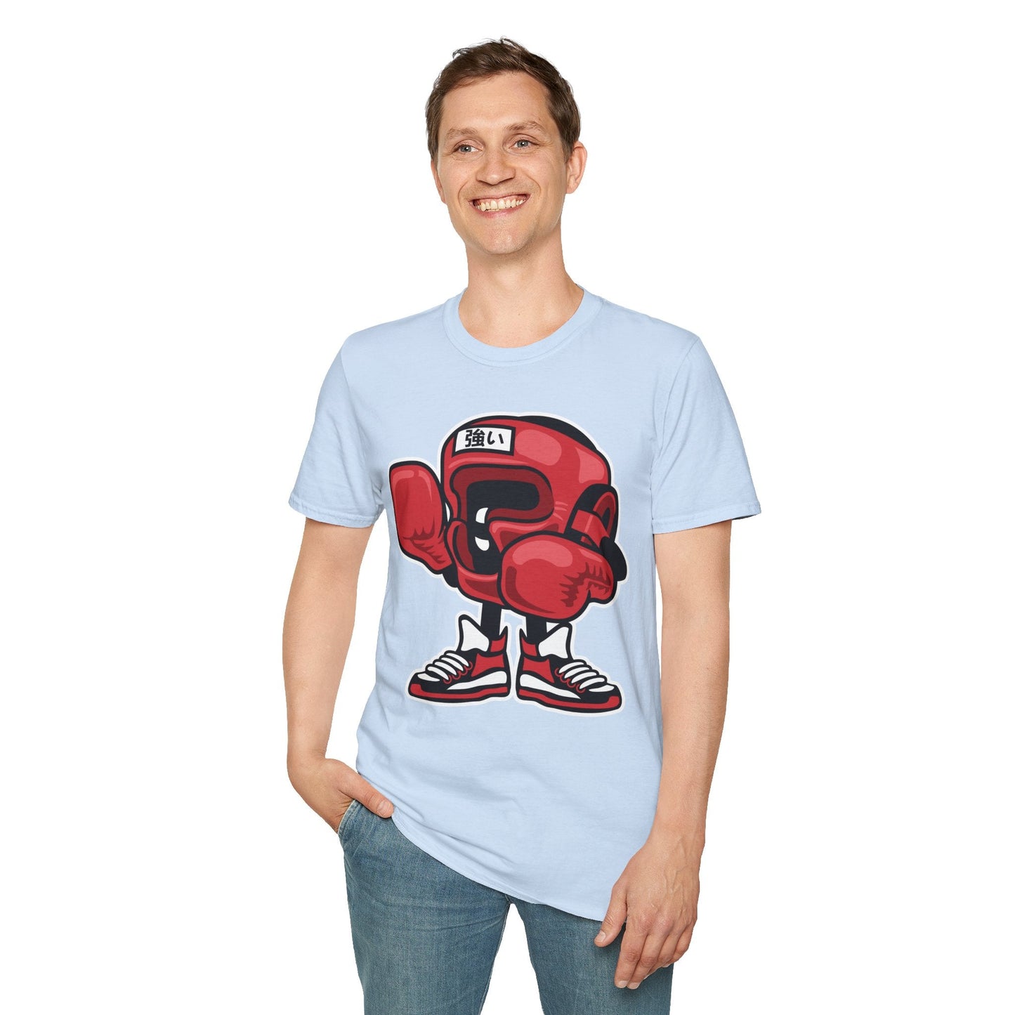 Cartoon T Shirt Unisex Short Sleeve Animation Tee Funny Graphic Tee Gildan Softstyle 64000 Cotton