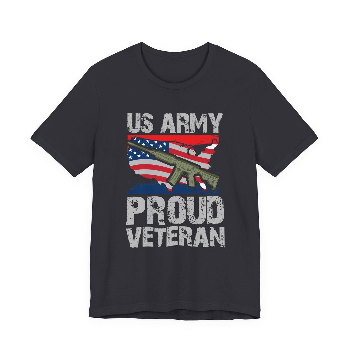 Army Veteran Patriotic Graphic Design Unisex Cotton T-Shirt v21