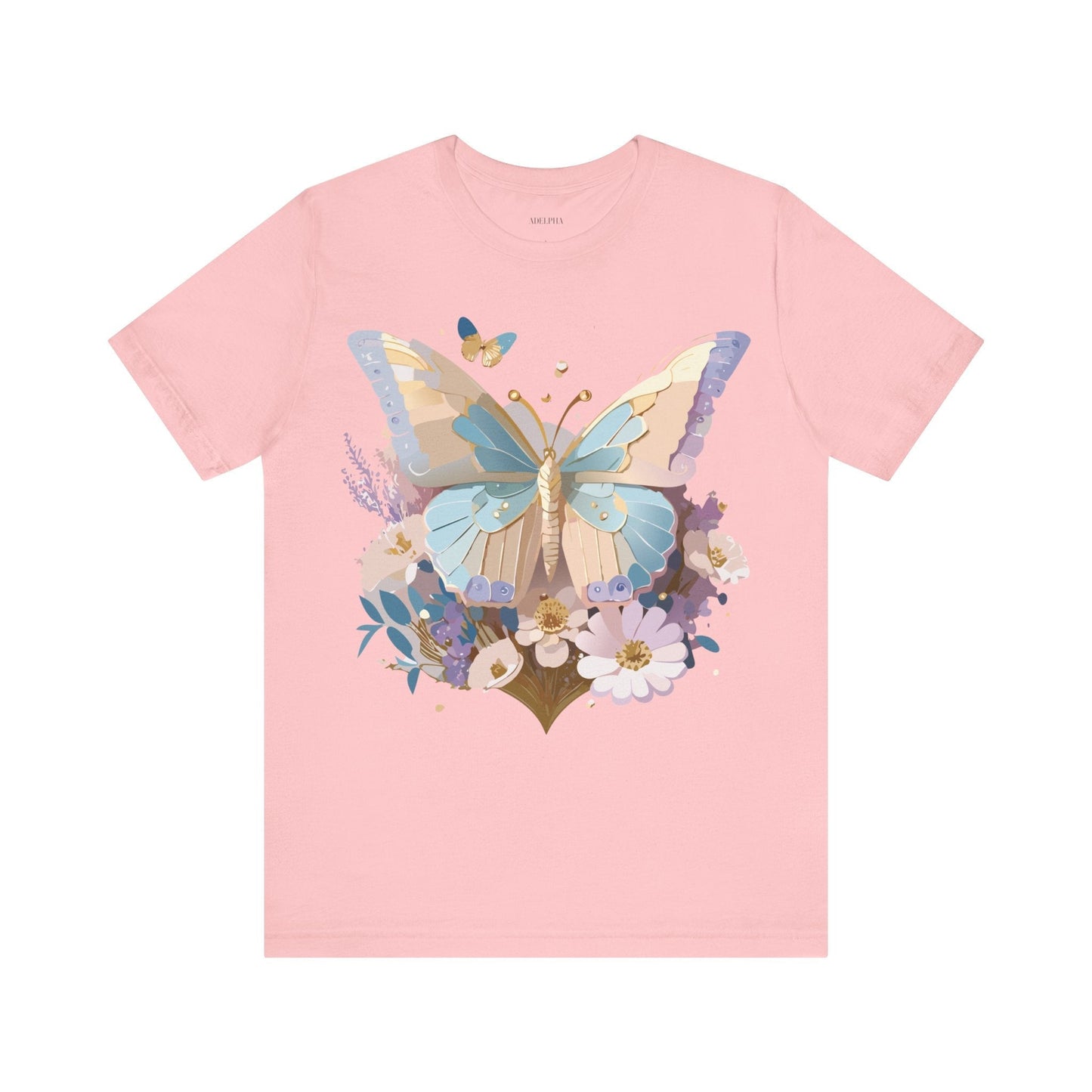 Adelpha Vintage Inspired Graphic T Shirt Unisex Short Sleeve