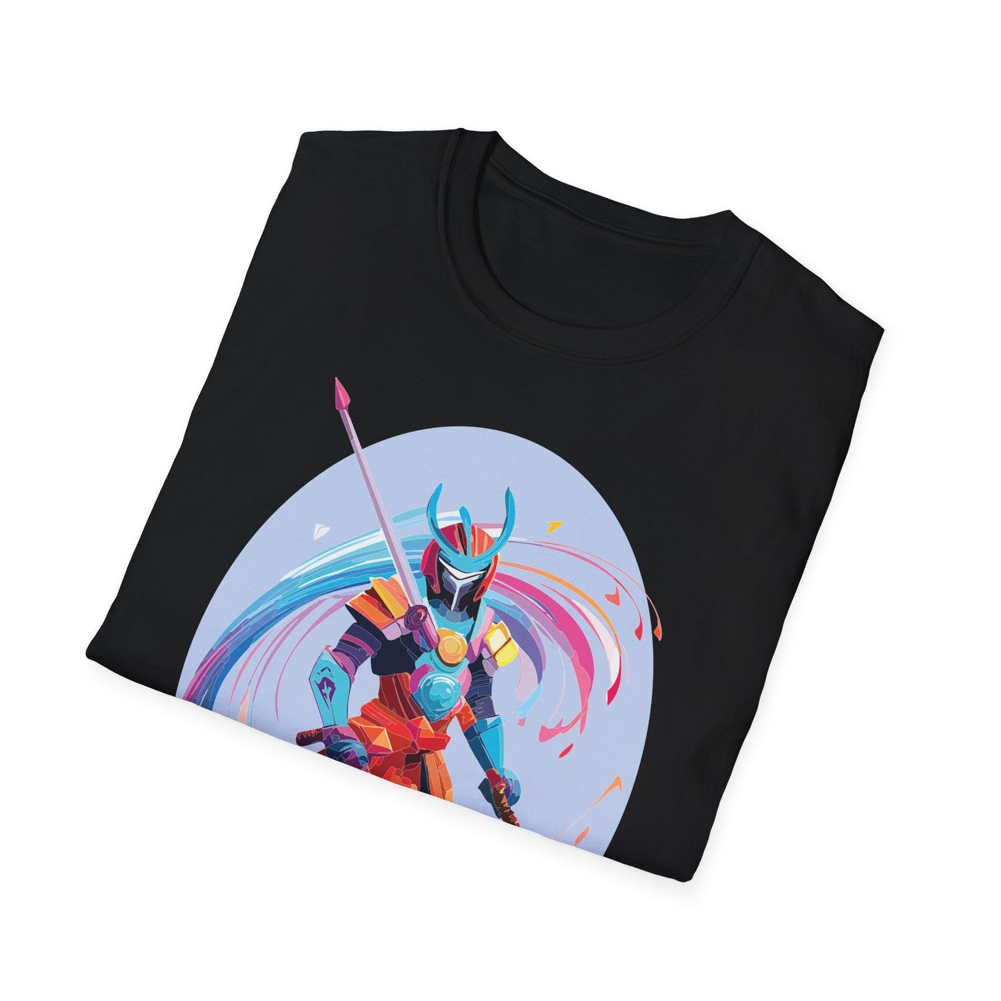 Samurai Shirt Unisex Gildan Softstyle Tee 100 Percent Ring Spun Cotton Samurai Design