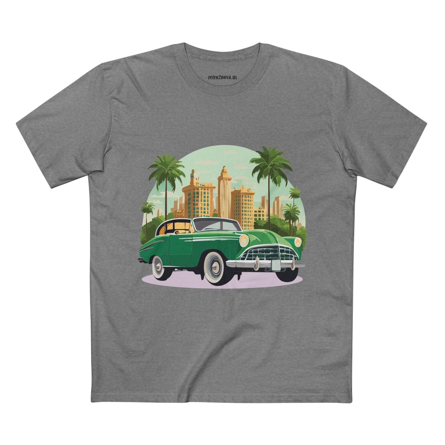 Retro Car Shirts Vintage Car Tee RC 18 Unisex Premium Cotton Art Print Tee Limited Edition
