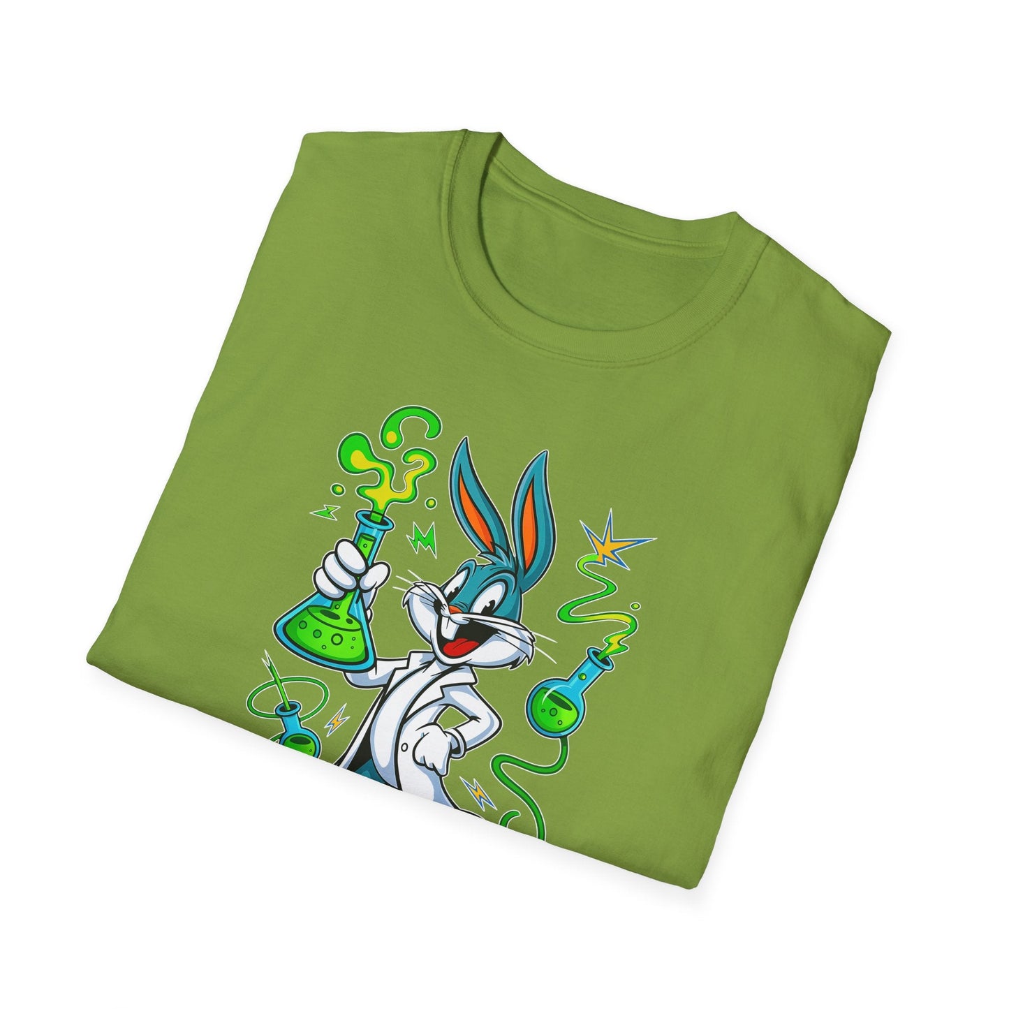 Bugs Bunny T Shirt Cartoon Design Unisex Softstyle 64000 Tee Graphic Shirt Art Design