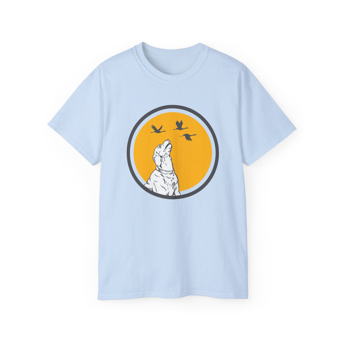 Howling Wolf Moon T-Shirt | Crescent Moon Graphic Tee