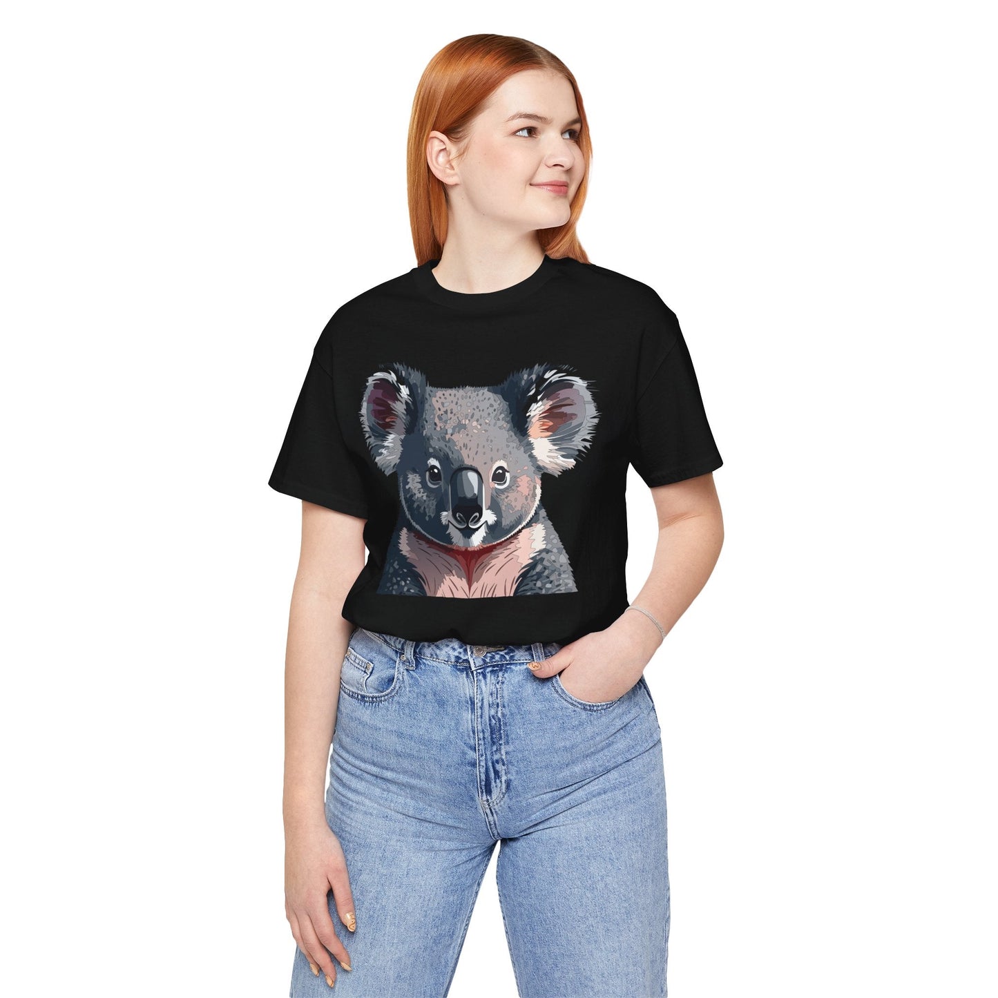 Unisex Animal Shirt Graphic Tee With Wildlife Art Design Animal Print Short Sleeve Casual Wear