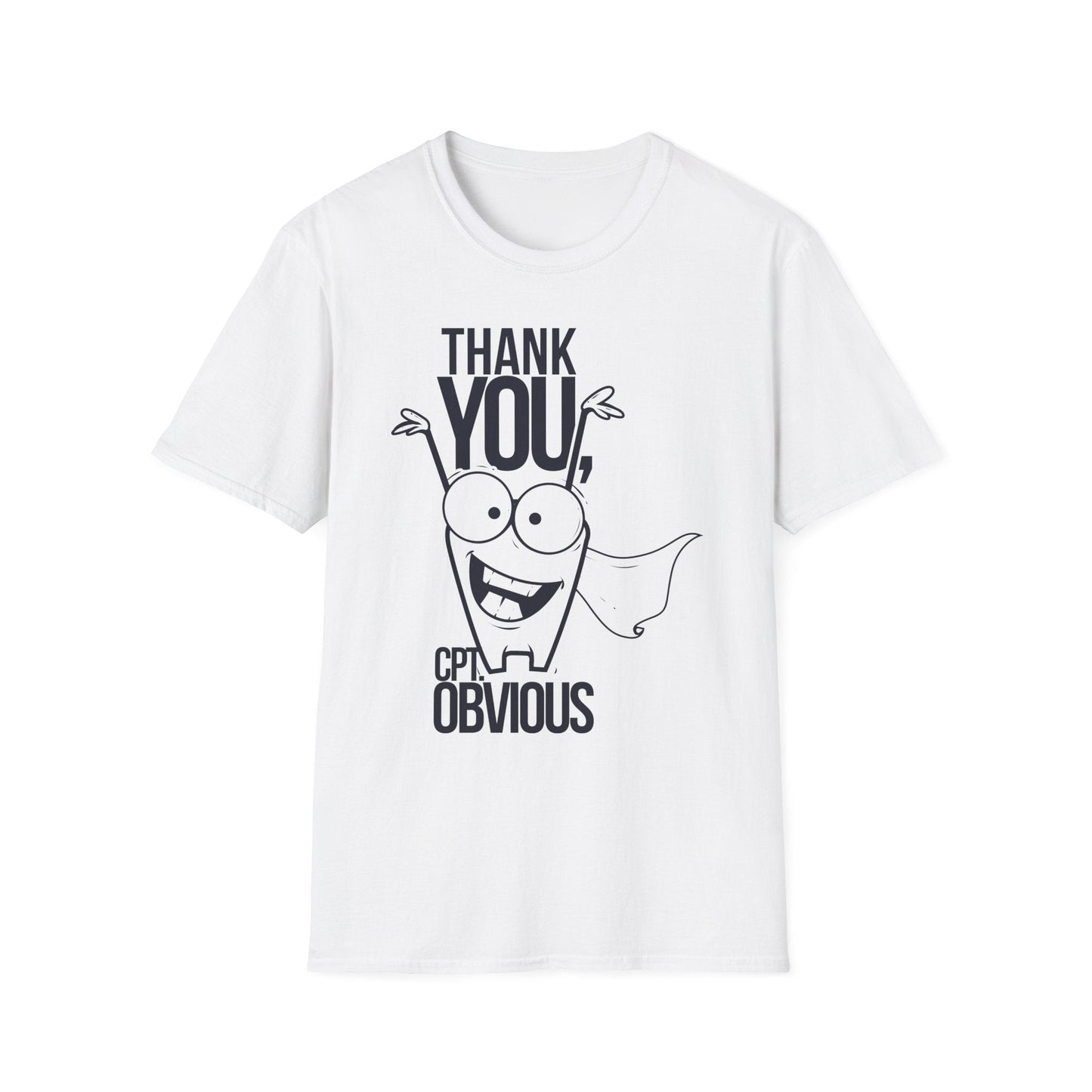 Cartoon T Shirt Animation Funny Tee Unisex Gildan Softstyle 64000 Ring Spun Cotton