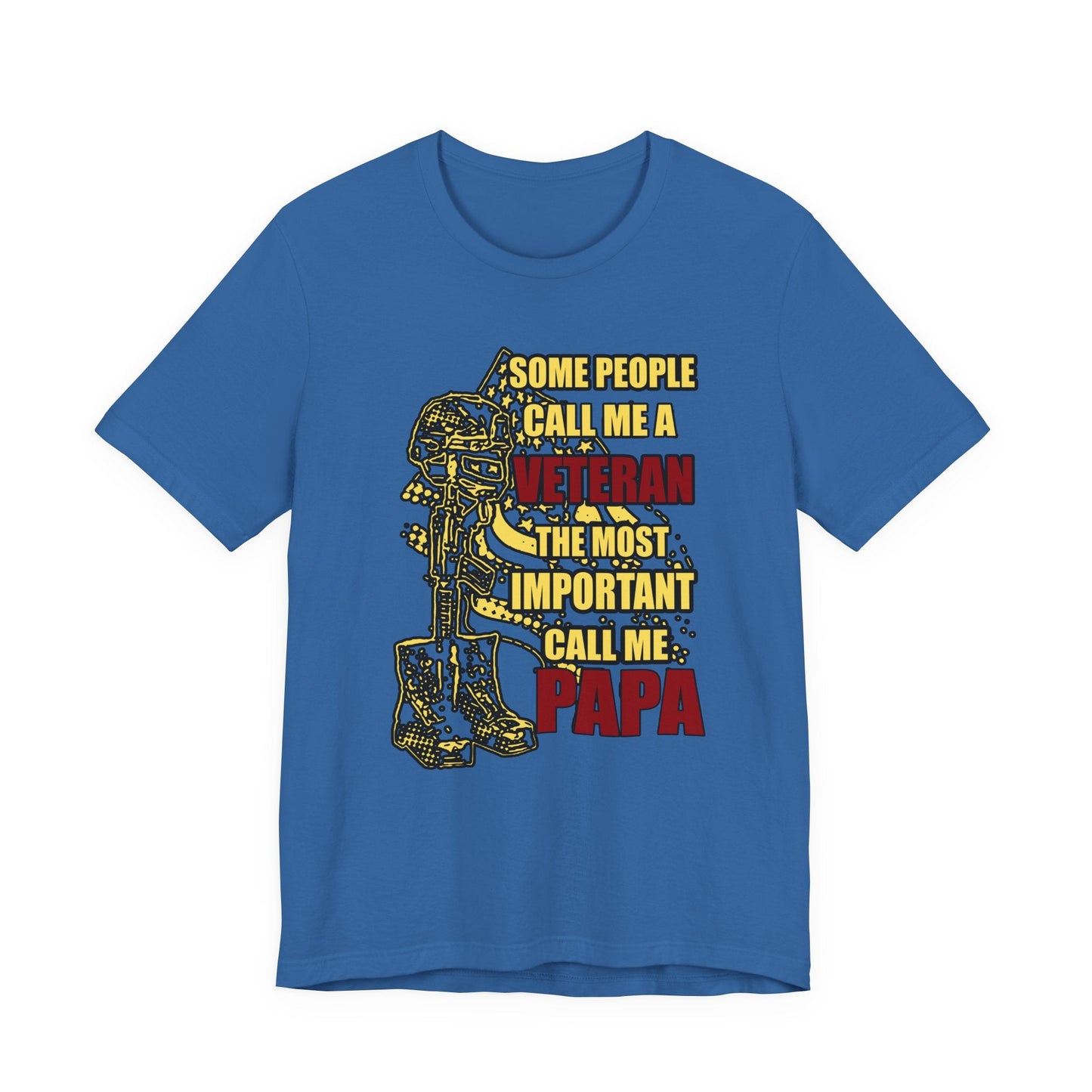 Army Veteran Patriotic Graphic Design Unisex Cotton T-Shirt v58