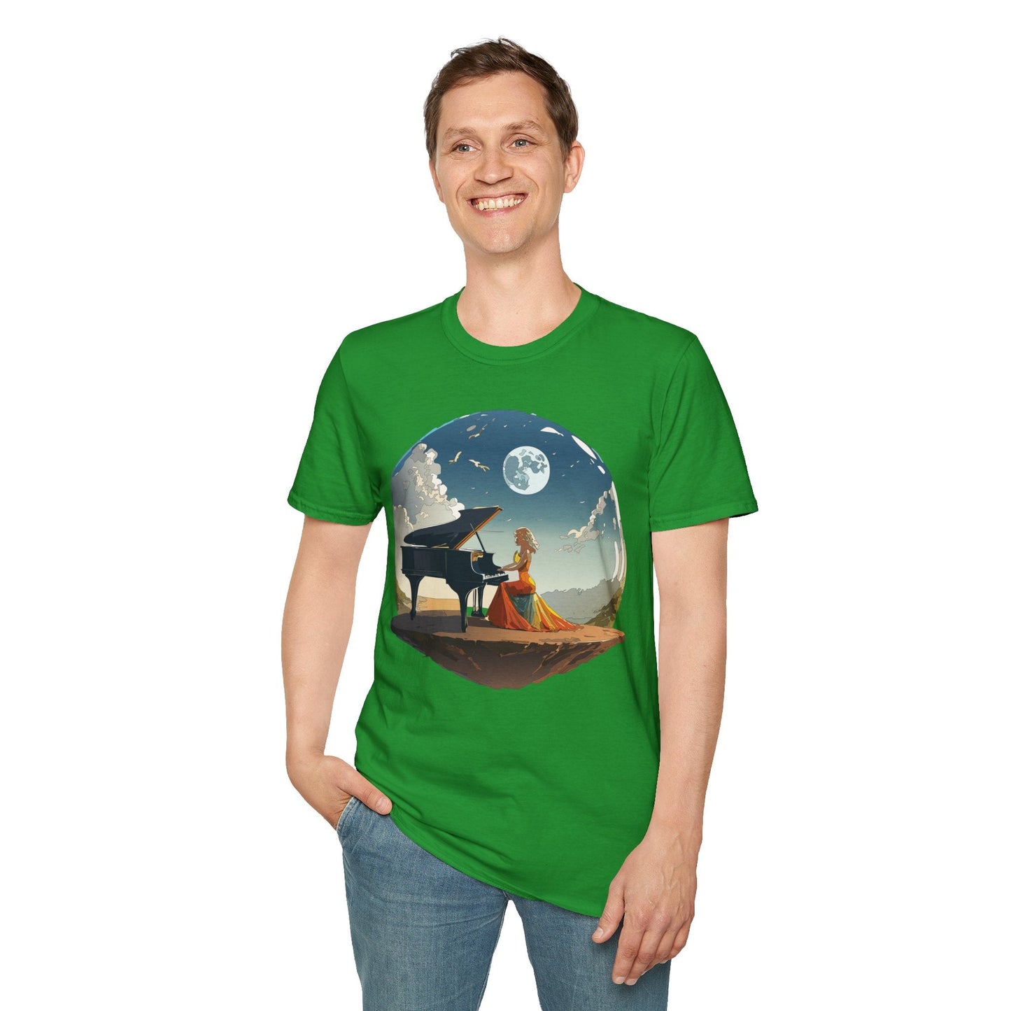 Womens Graphic T Shirts Art Design Shirt Gildan Softstyle 64000 Cotton Tee Unisex Comfort