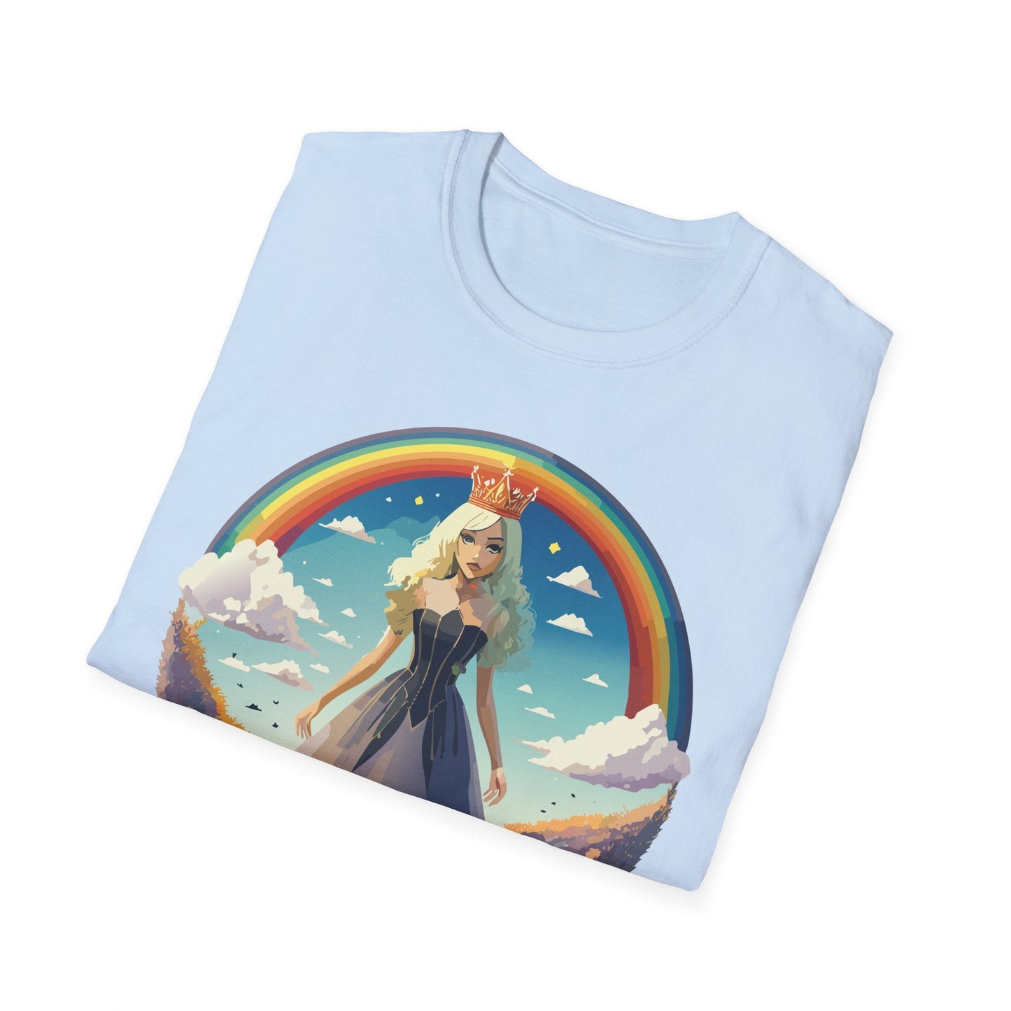 Womens Graphic T Shirt Art Design Tee 100 Percent Cotton Short Sleeve Softstyle Unisex