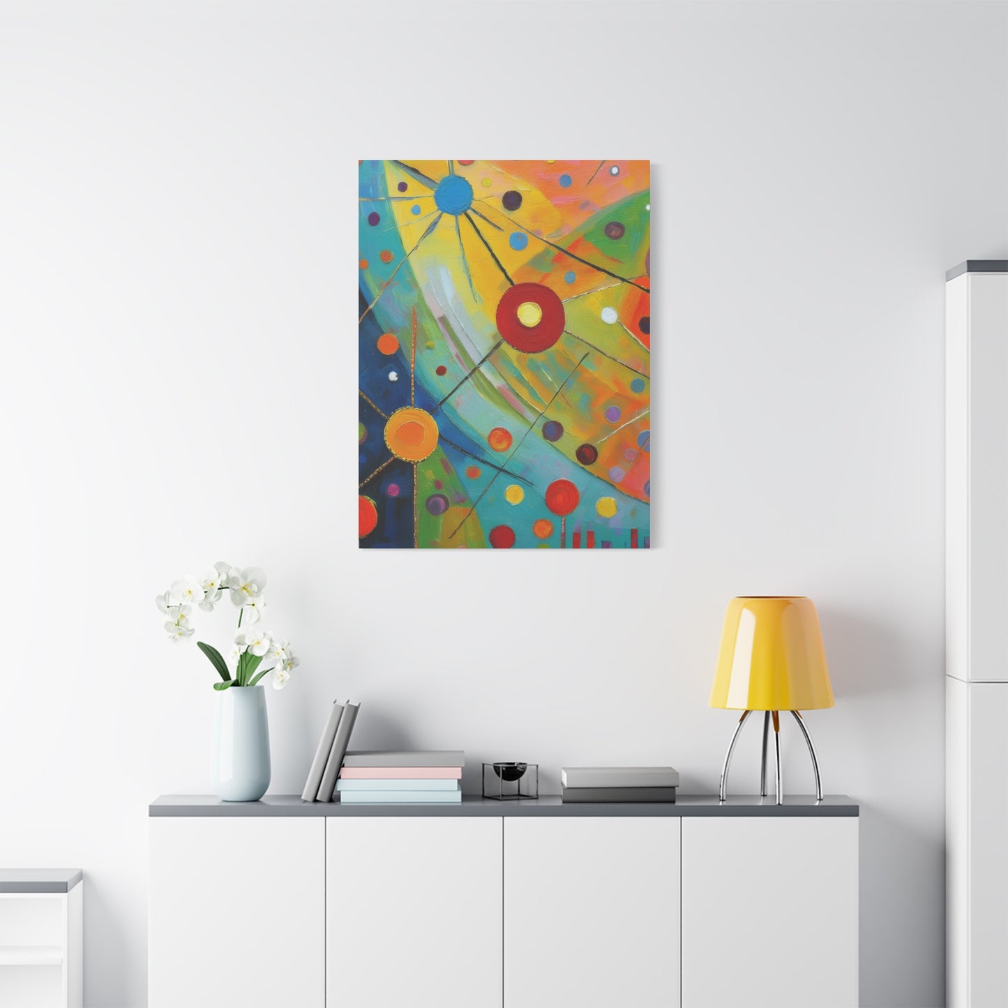 Abstract Oil Painting Print Canvas 20x24,20x30,24x30 24x32,24x36,30x40 32x48,36x48,40x60 Pine-Wood Inner Frame ABS-144