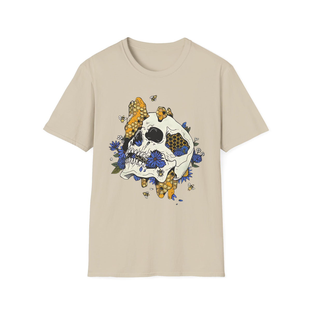 Skull Skeleton Graphic Tee Gildan Unisex 100 Cotton Tee Shirt m42