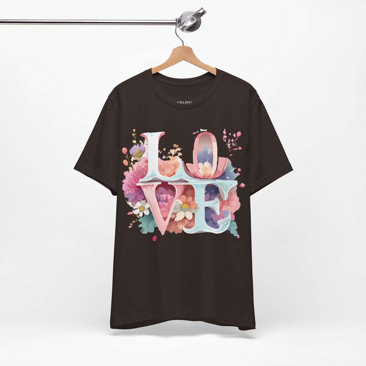 Valentine Graphic Tee Unisex Jersey Short Sleeve Art Design By Adelpha Vintage Inspired