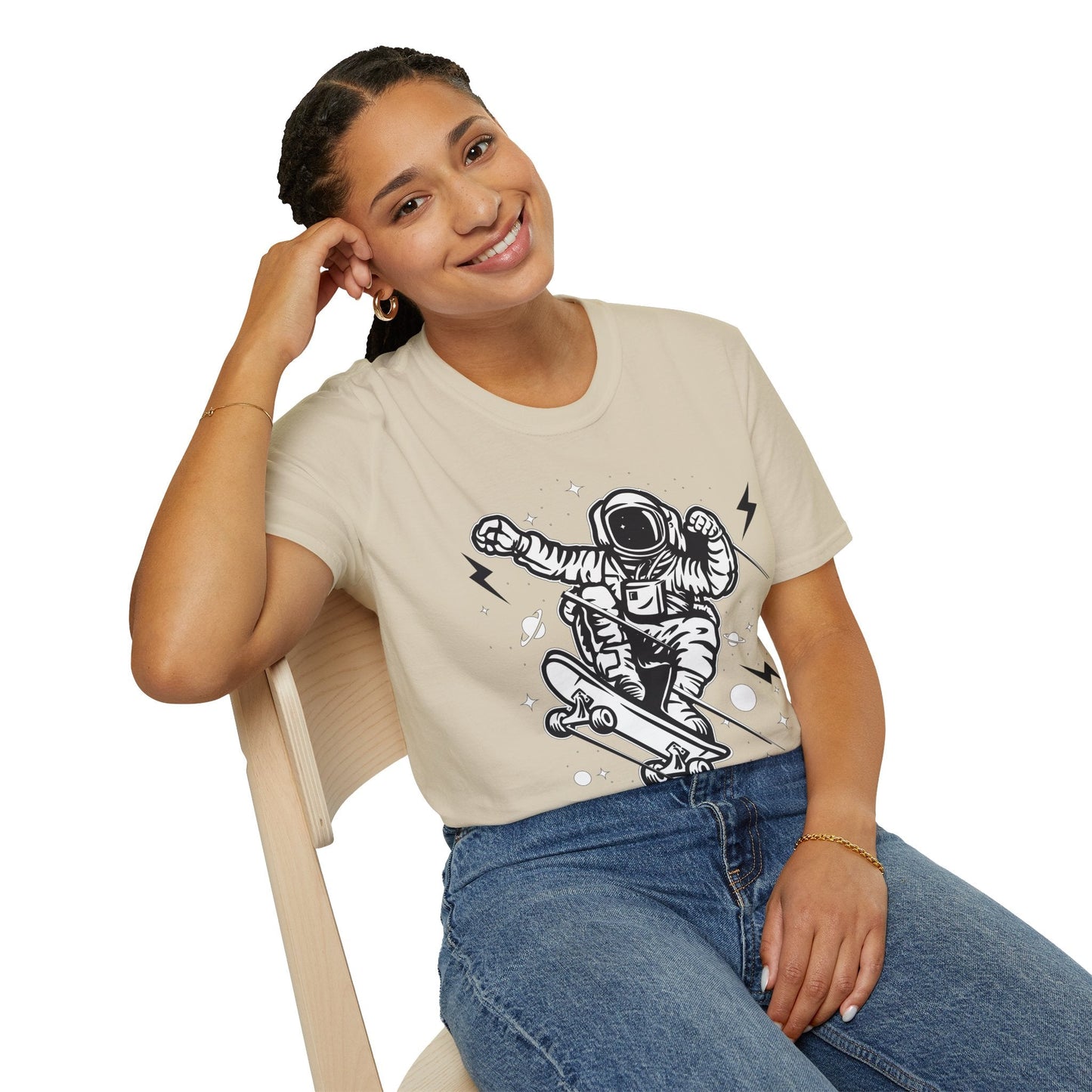 Cartoon T Shirt Unisex Animation Tee Funny Graphic Tee Softstyle 64000 100 Percent Cotton