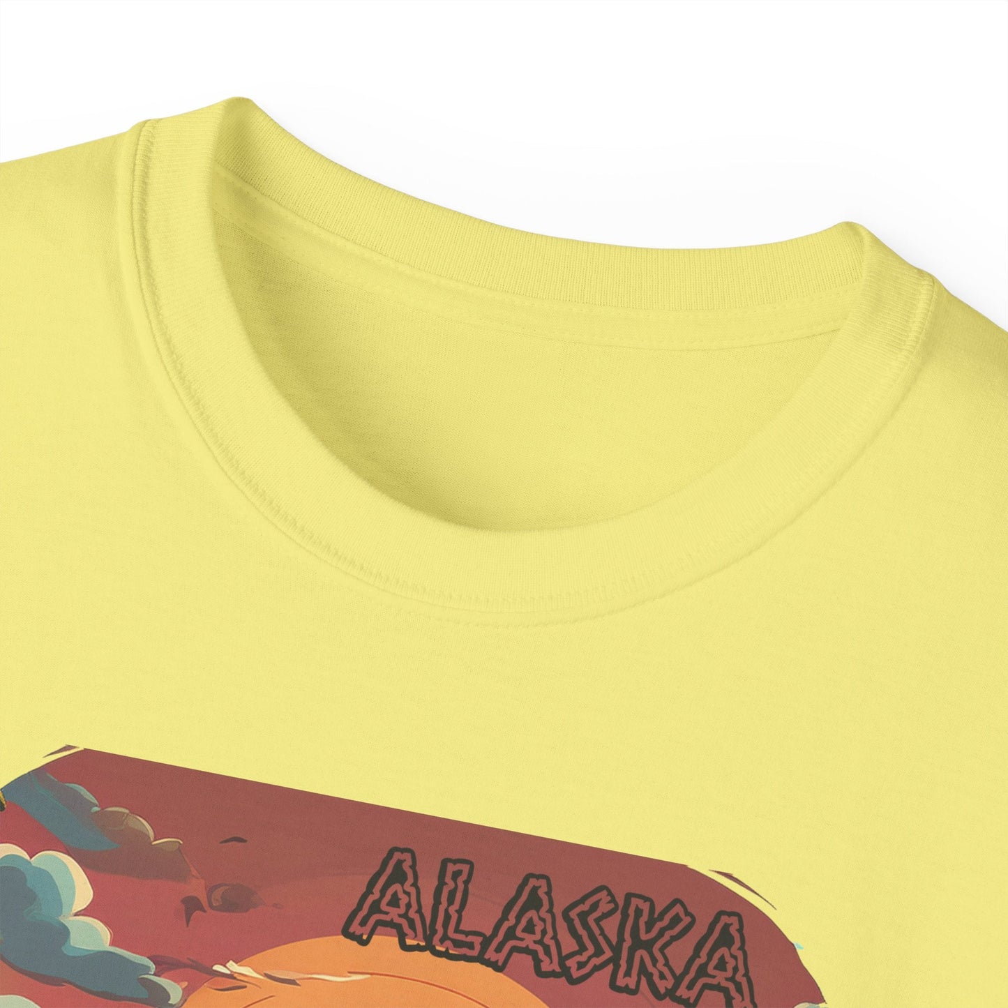 Alaska Graphic Unisex Cotton T‑Shirt 3