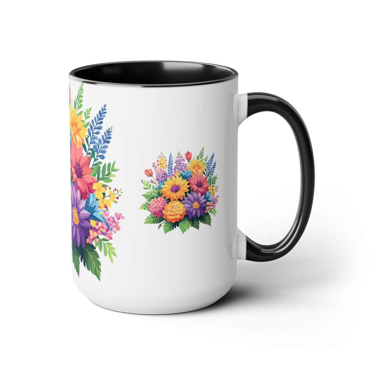 Floral Mug, Floral Cup
