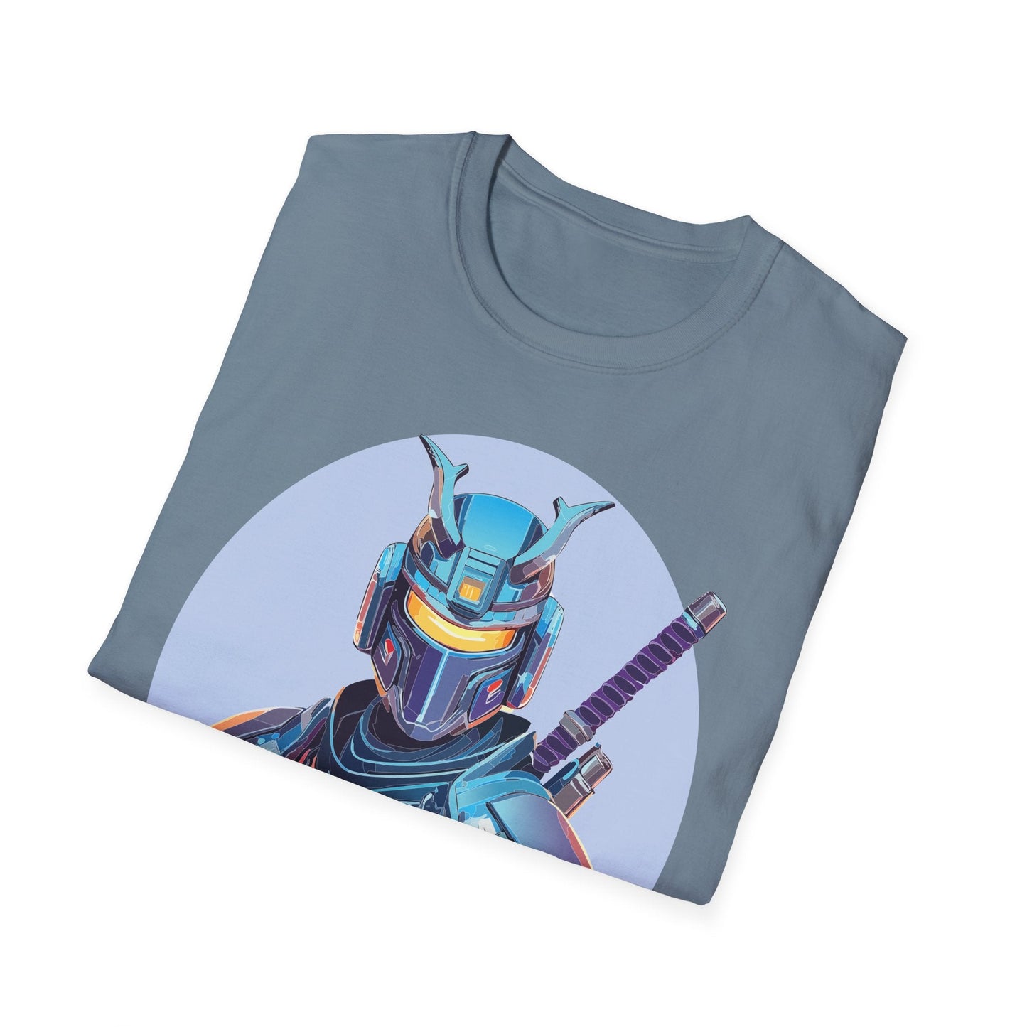 Samurai Shirt Unisex Softstyle Tee 64000 Gildan 100 Percent Ring Spun Cotton Comfort Fit