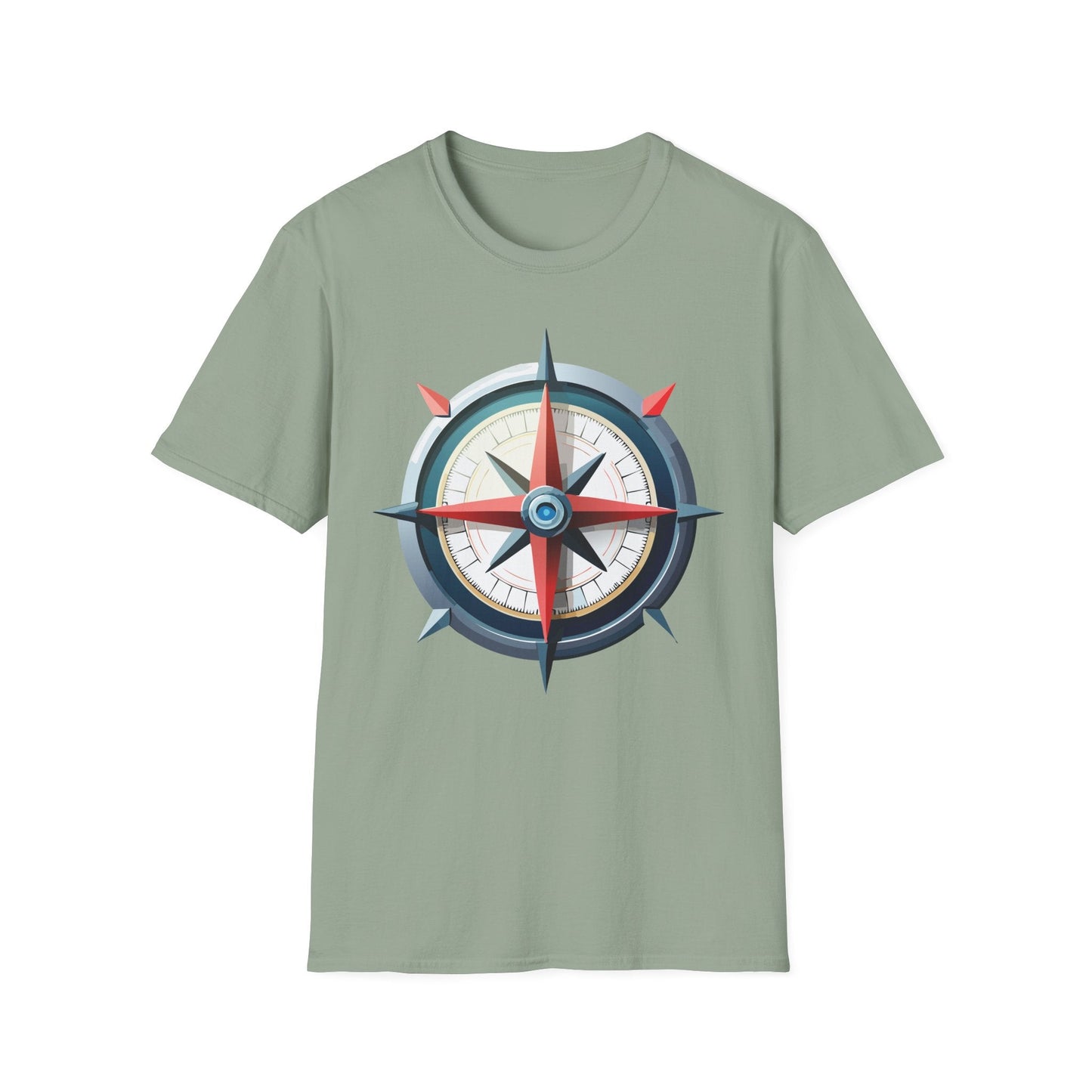 Compass Navigator Graphic Tee Unisex 100 Cotton 16