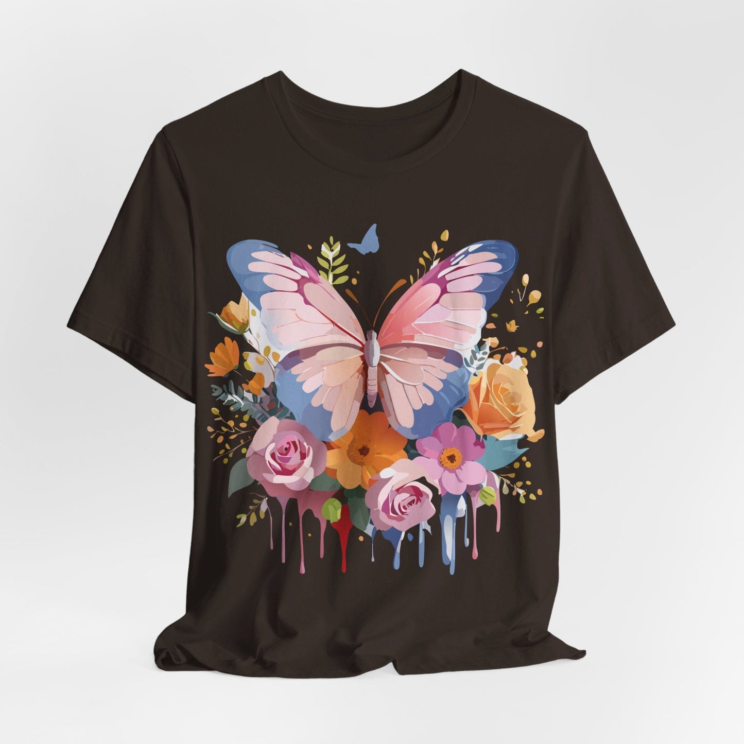 Butterfly Graphic Tee Unisex Short Sleeve Jersey Shirt By Adelpha
