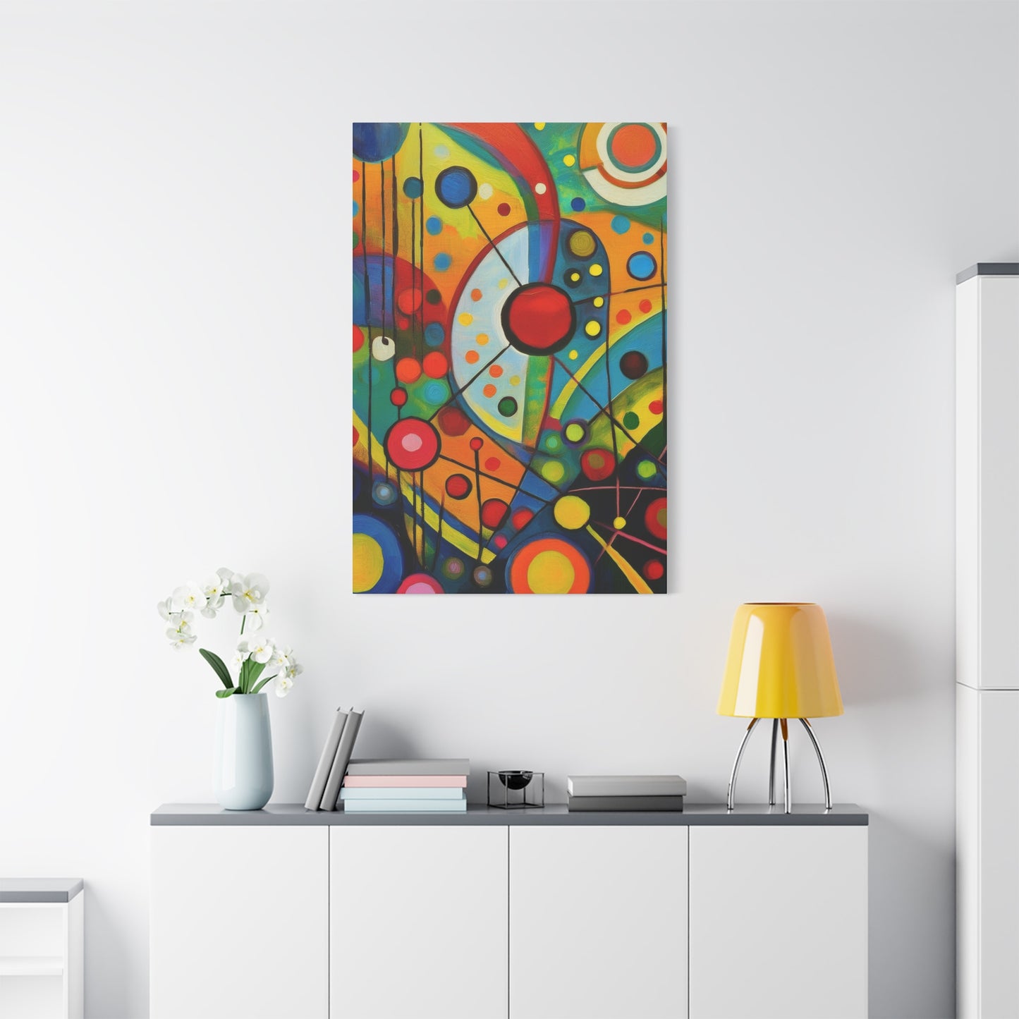 Abstract Oil Painting Print Canvas 20x24,20x30,24x30 24x32,24x36,30x40 32x48,36x48,40x60 Pine-Wood Inner Frame ABS-137