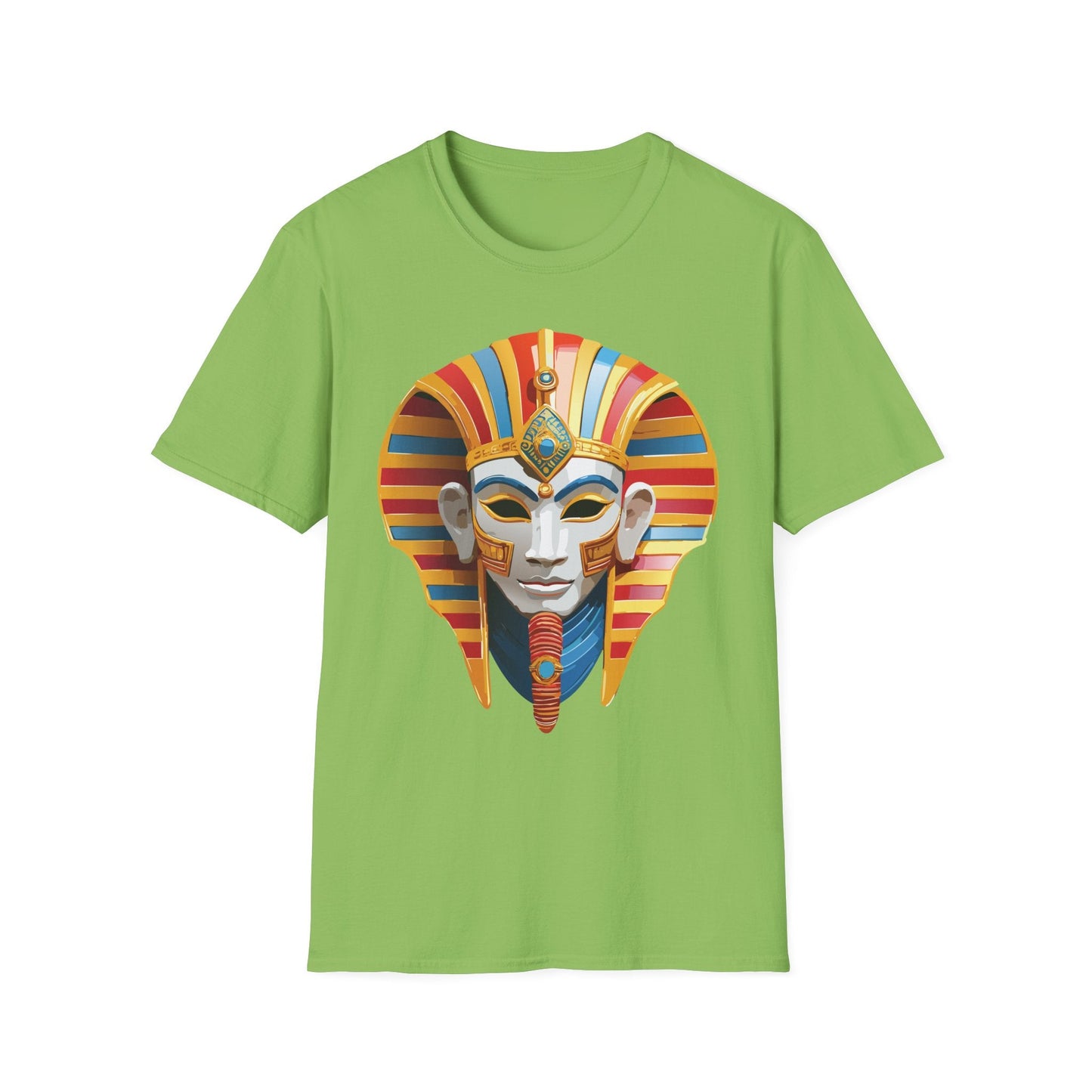 Mask Tee Shirt Unisex Art Design Masquerade Tee Gildan Softstyle 64000 Lightweight Cotton
