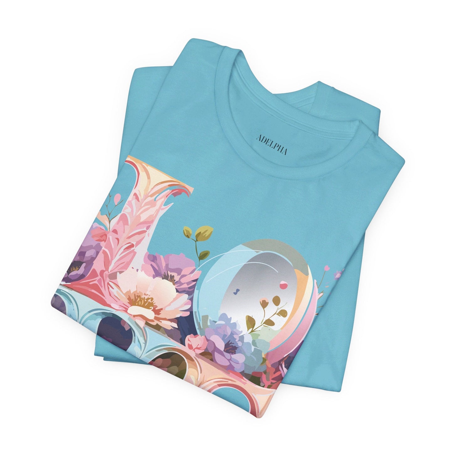 Adelpha Valentine Graphic Tee Unisex Short Sleeve Vintage Inspired Art Design for Everyday Wear