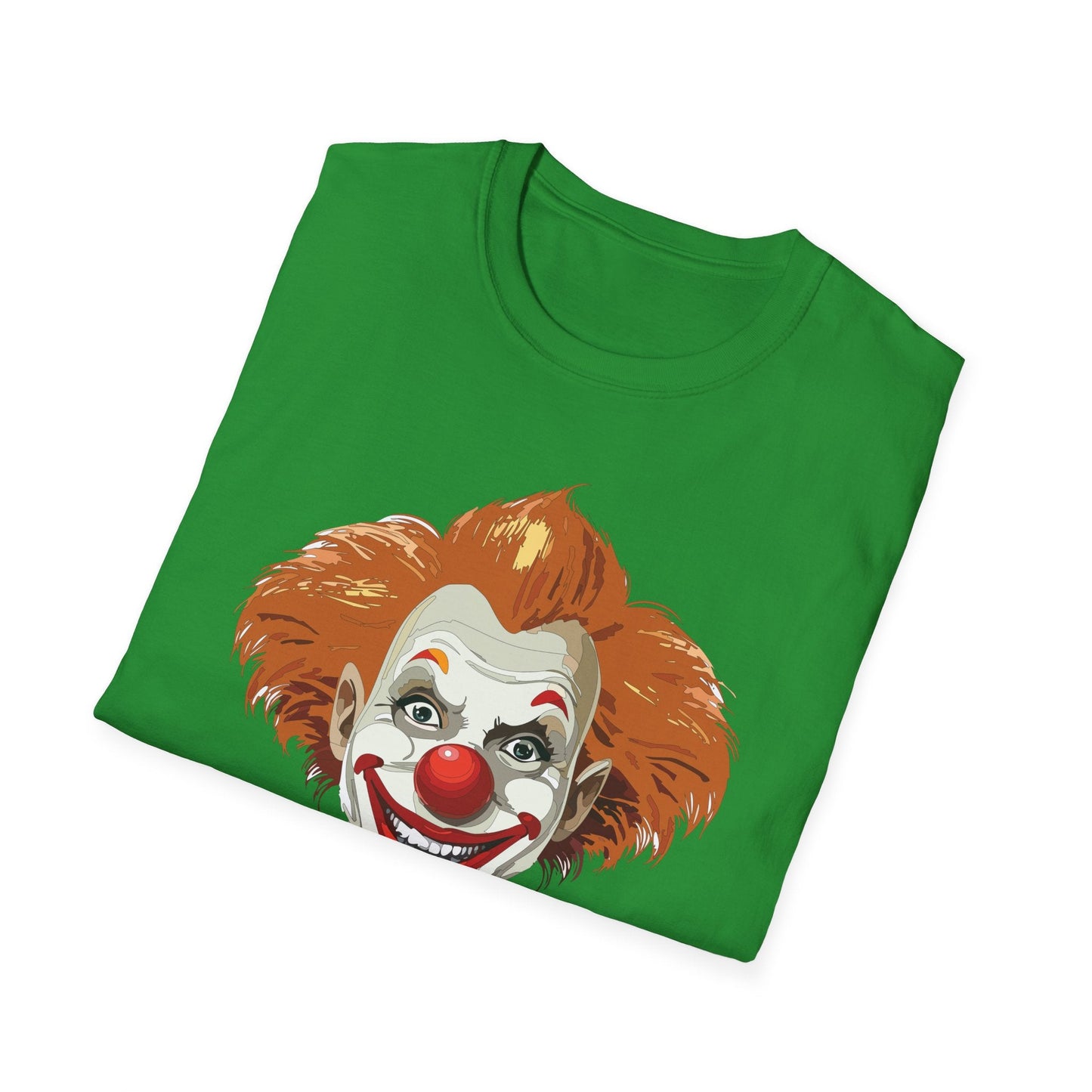 Clown Shirt Unisex Funny Man Circus Tee Softstyle Gildan 64000 Short Sleeve Shirt Premium