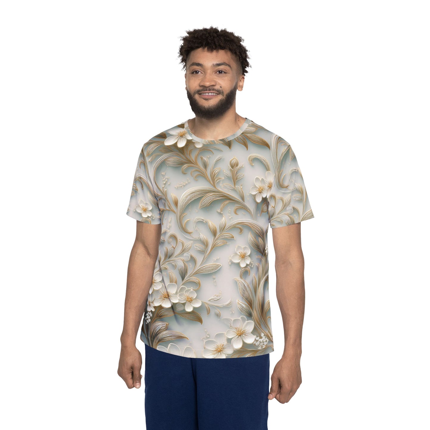 Unisex Floral Shirt, Floral Tee Shirt, Floral T-Shirt, T Shirt with Flowers 16