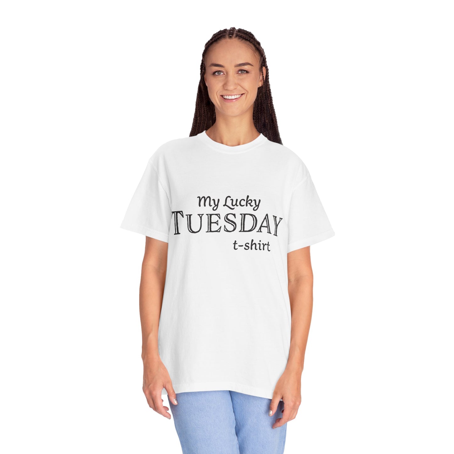 Unisex T-shirt with weekdays design