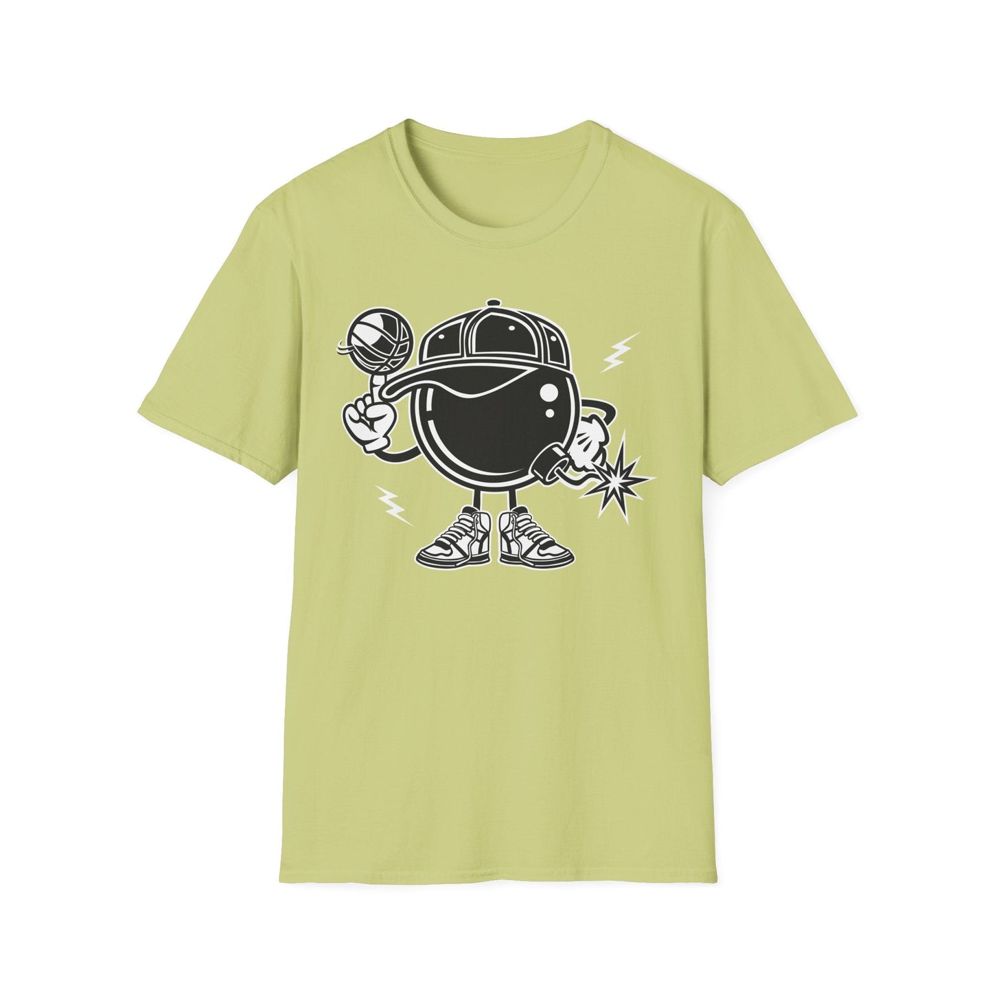 Cartoon Animation T Shirt Unisex Funny Tee Gildan Softstyle 100 Percent Cotton Comfort