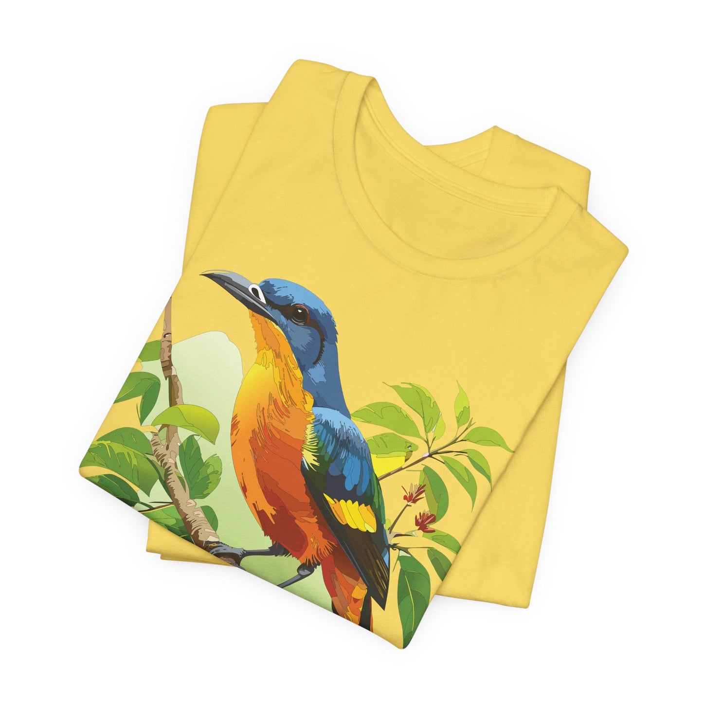 Unisex Animal Design Tee Shirt With Wildlife Graphics For Casual Everyday Wear And Comfort