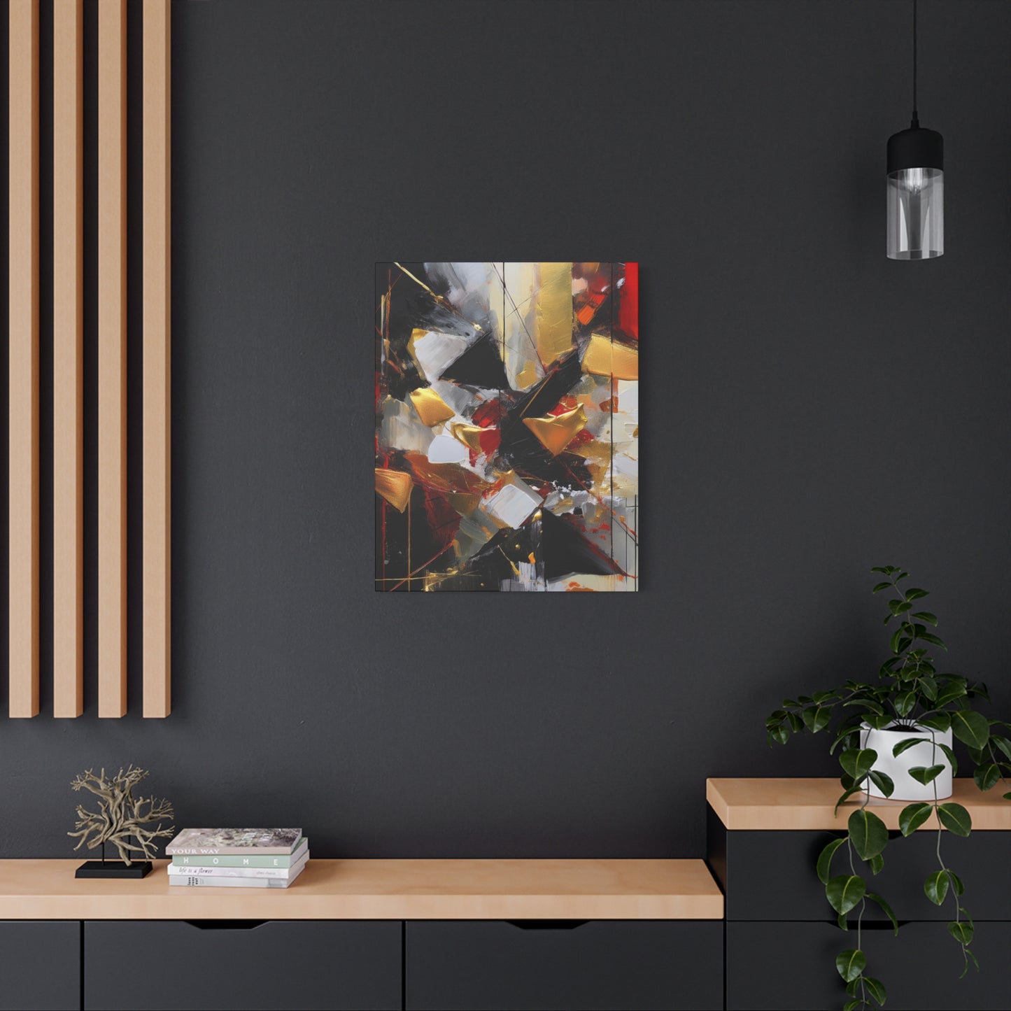 Abstract Oil Painting Print Canvas 20x24,20x30,24x30 24x32,24x36,30x40 32x48,36x48,40x60 Pine-Wood Inner Frame ABS-186