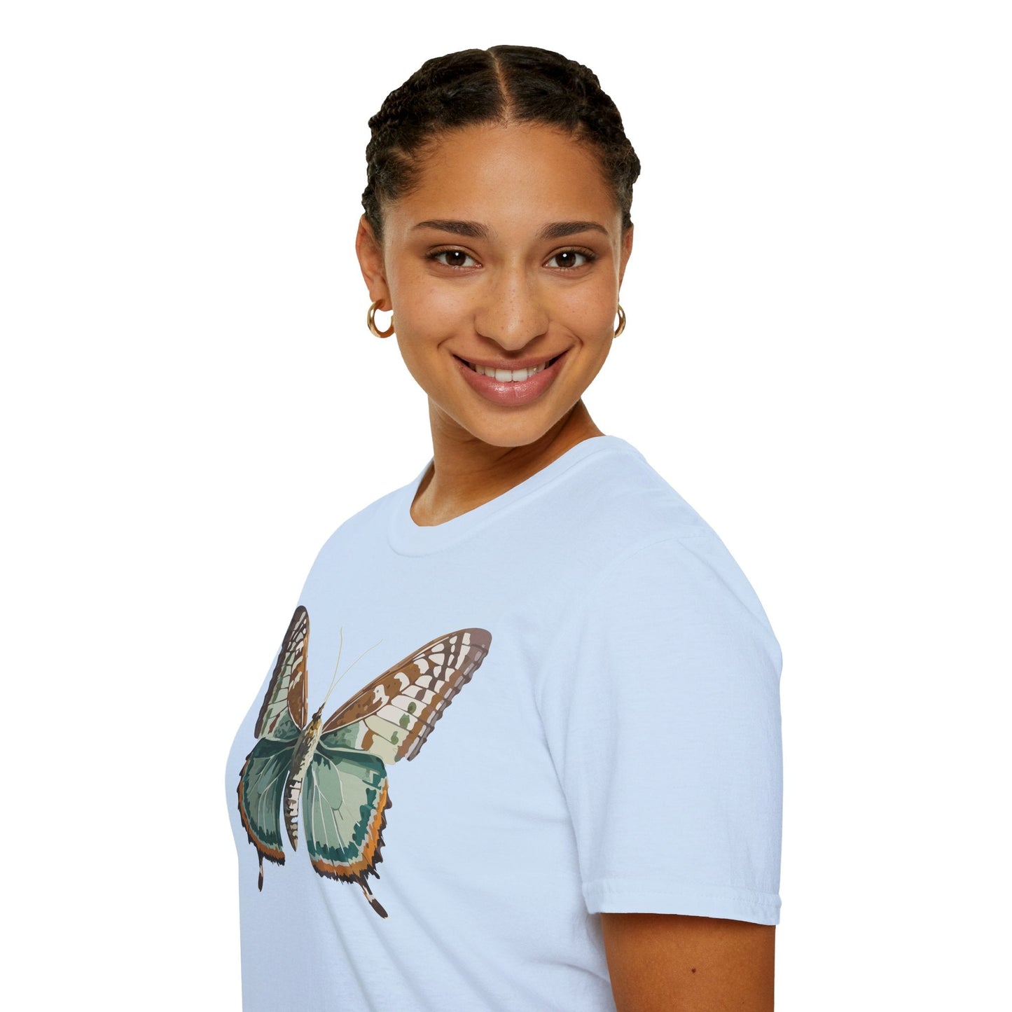 Butterfly Monarch Shirt Unisex Gildan Softstyle 64000 T Shirt 100 Percent Cotton