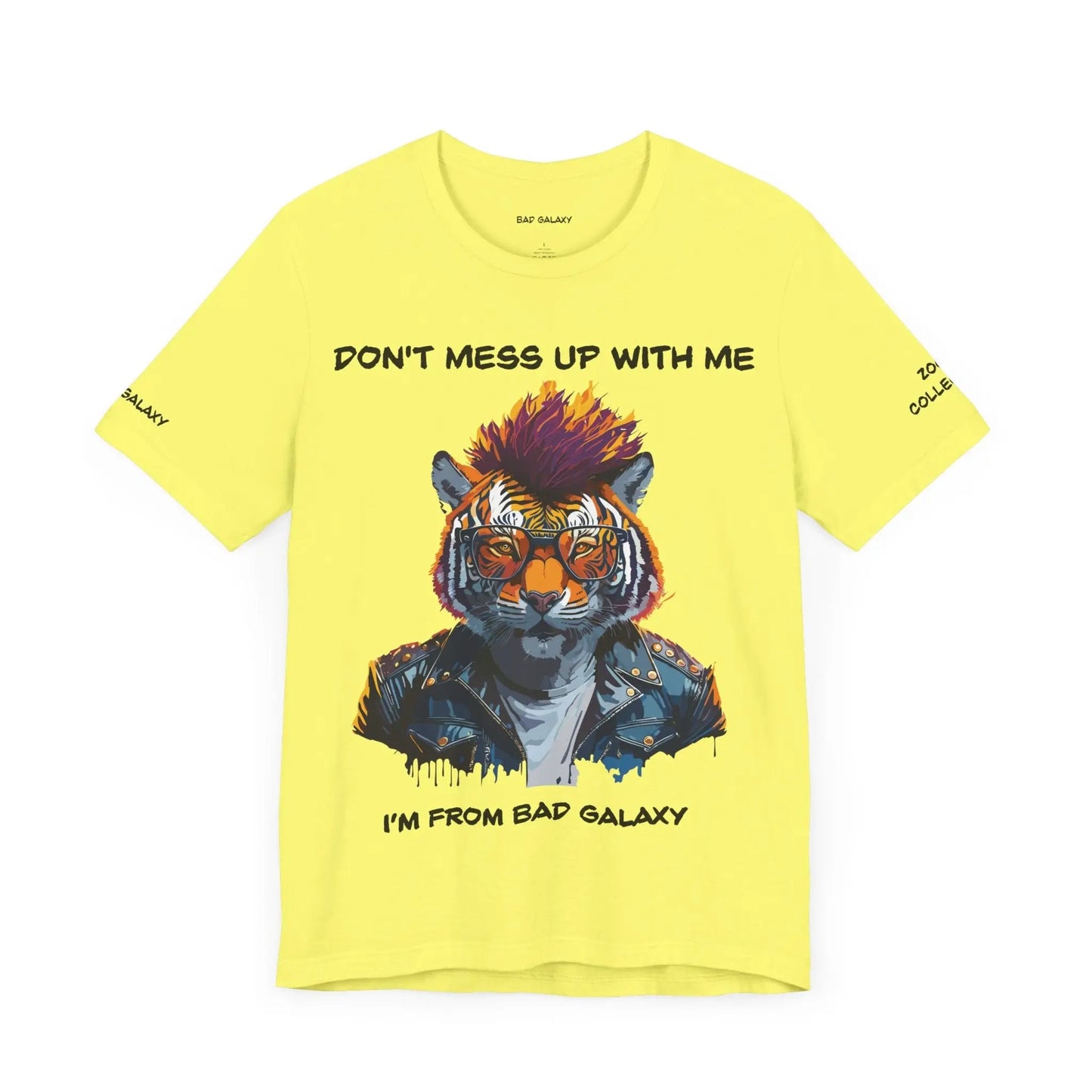 Bad Galaxy Animal T Shirt Cotton Comfort Eco Friendly Inks Printed In USA Free Shipping