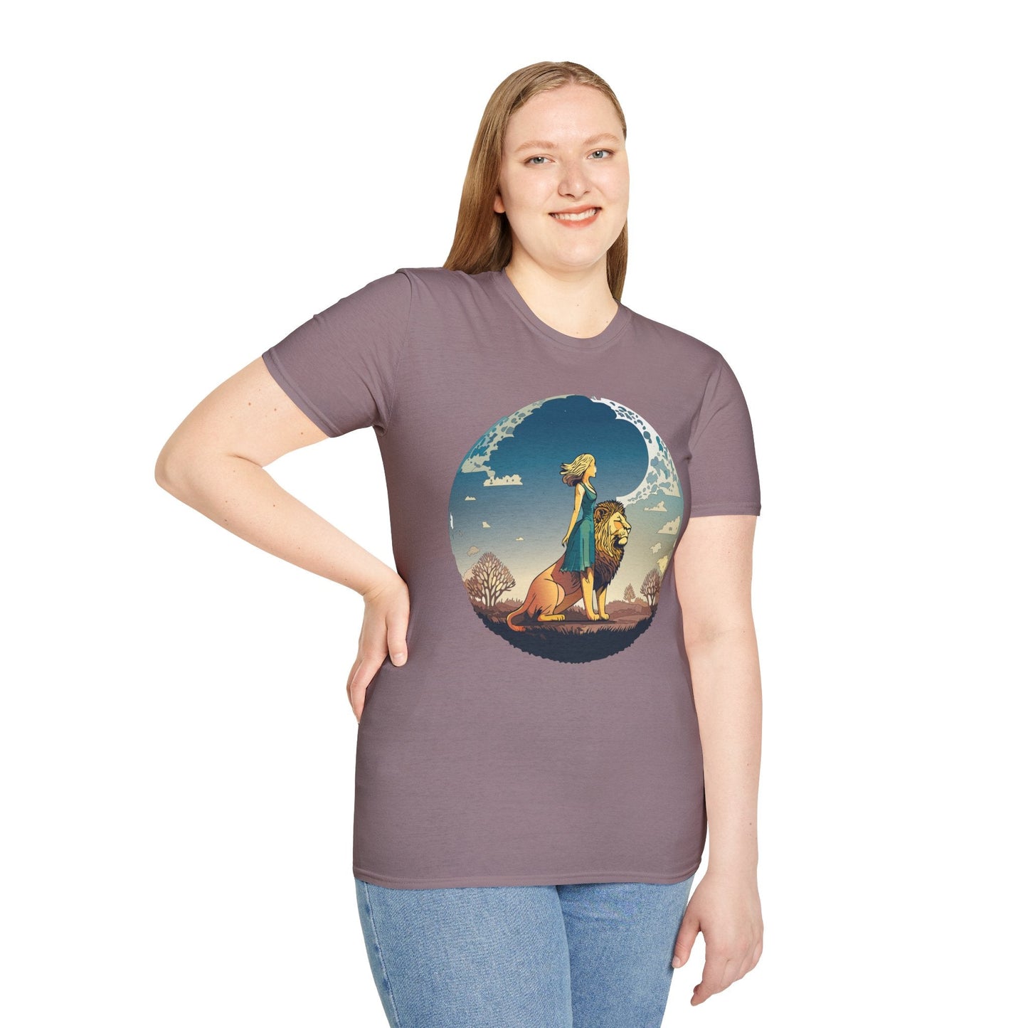 Womens Graphic T Shirt Art Design Tee Softstyle 64000 100 Percent Cotton Unisex Comfort