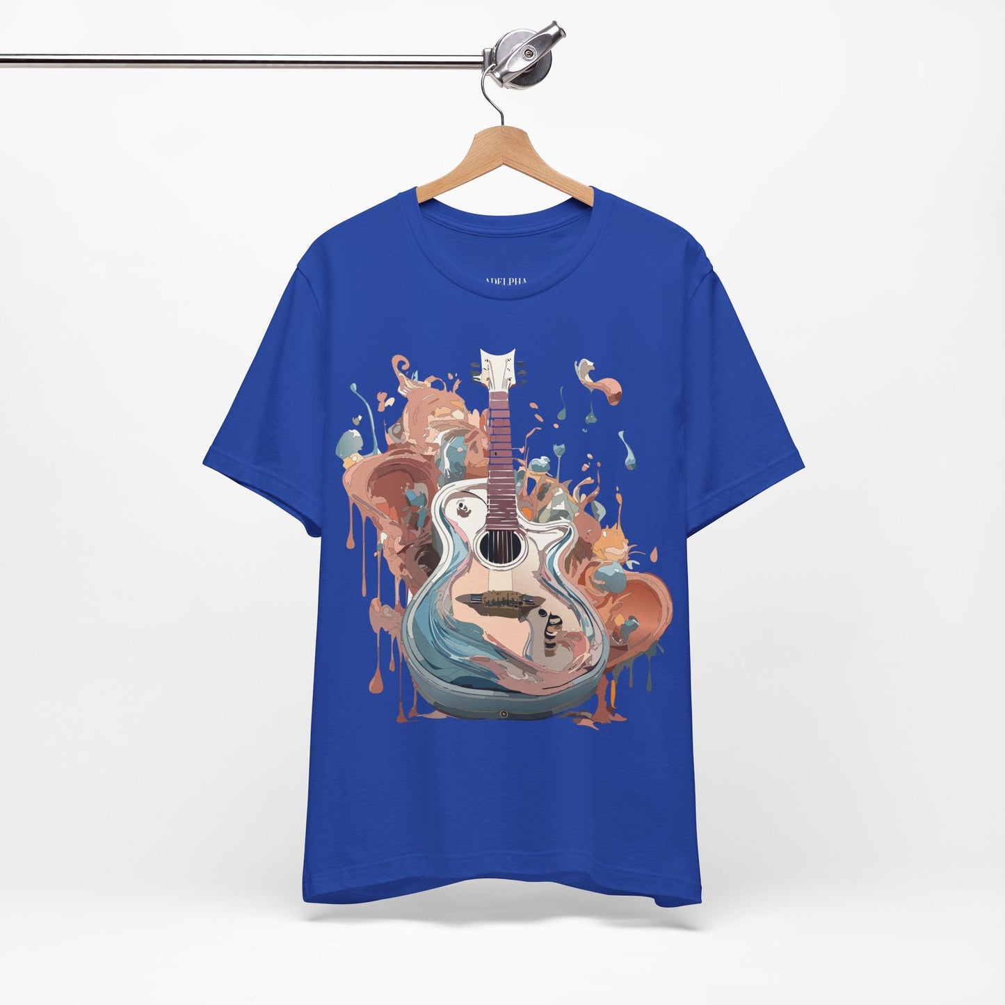Adelpha Music Graphic Tee for Men and Women Unisex Vintage Inspired Artwork Tee Premium